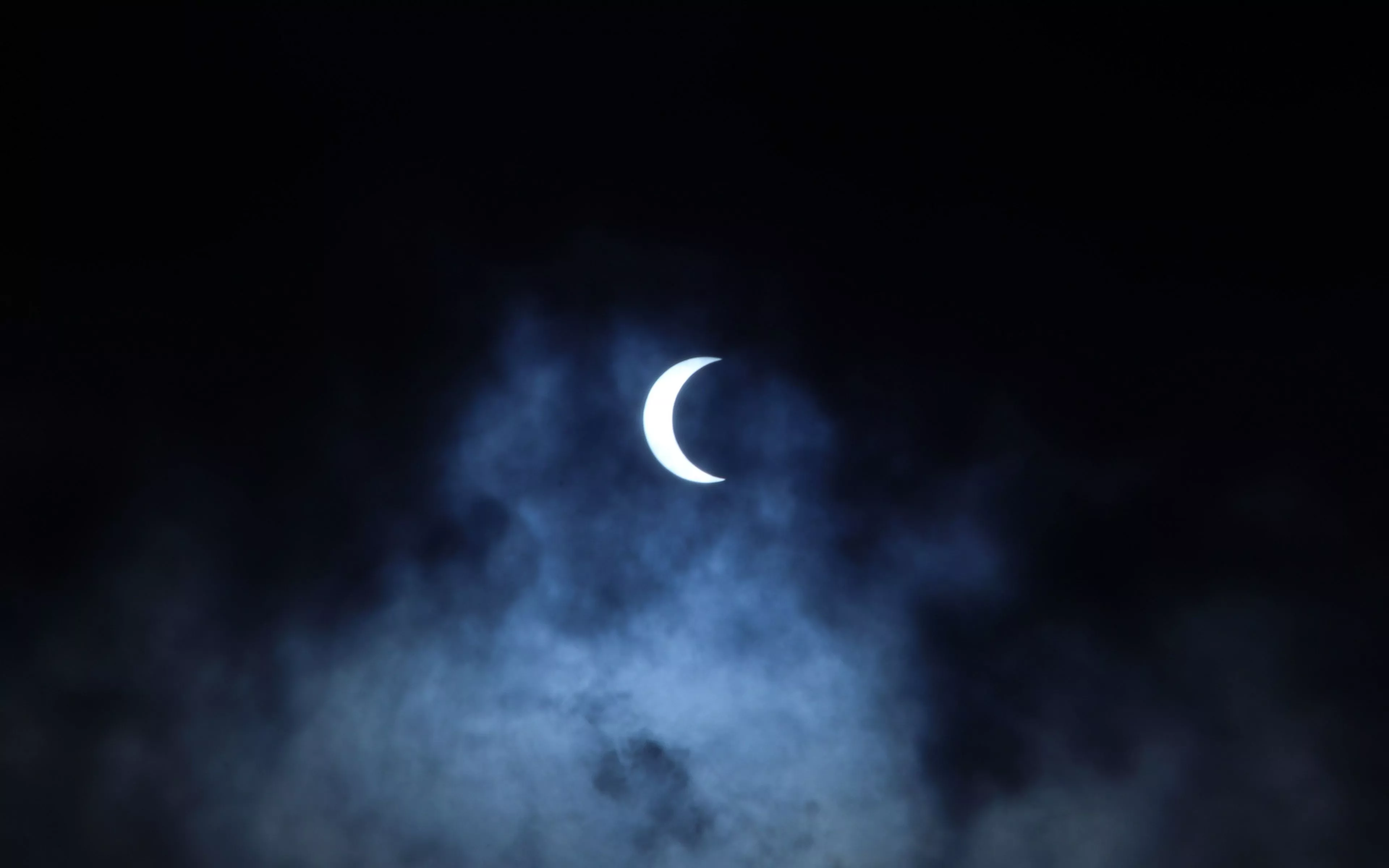 wallpaper 3840x2400 moon, minimal