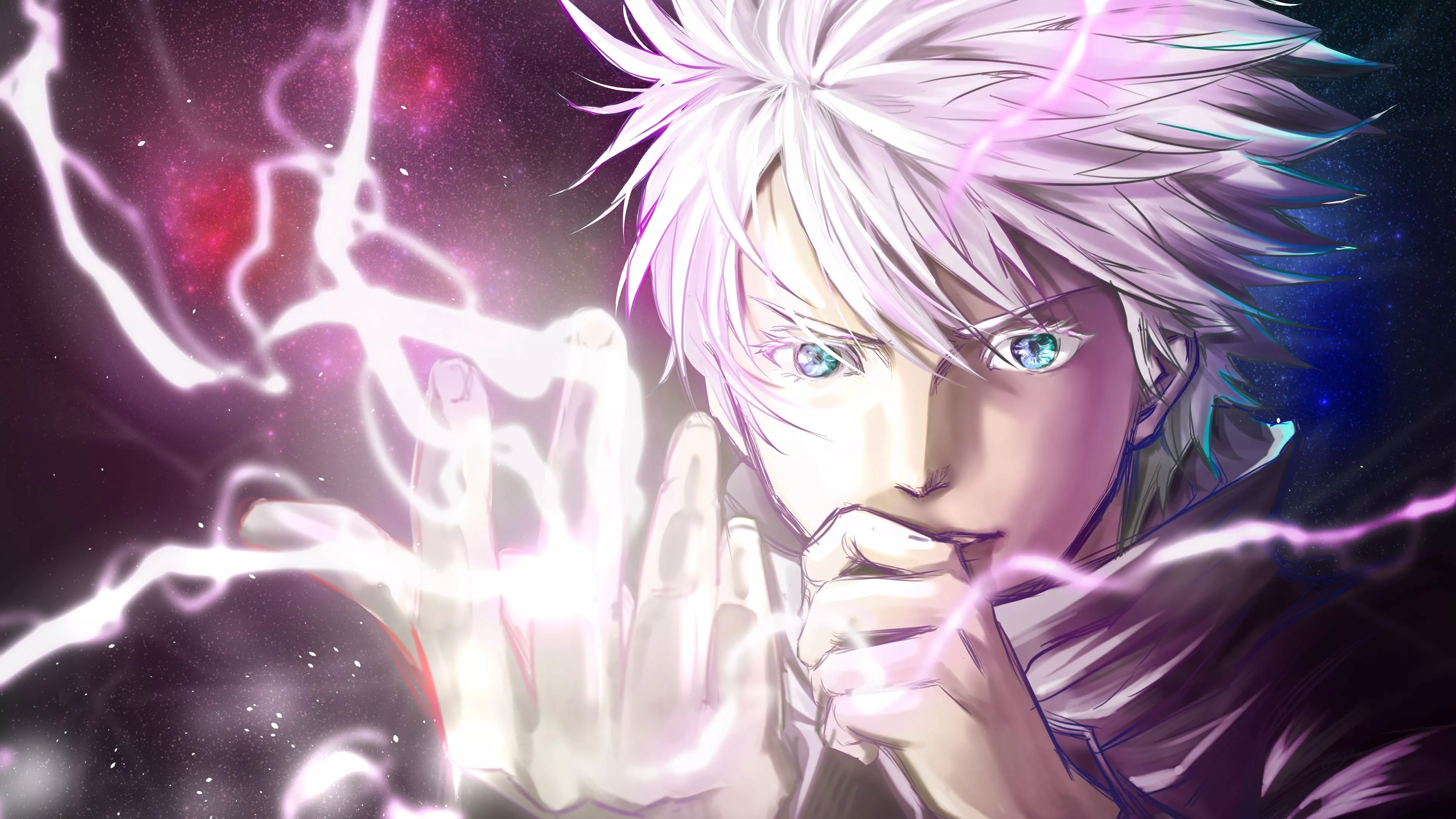 Blue Eyes Satoru Gojo 4K HD Jujutsu