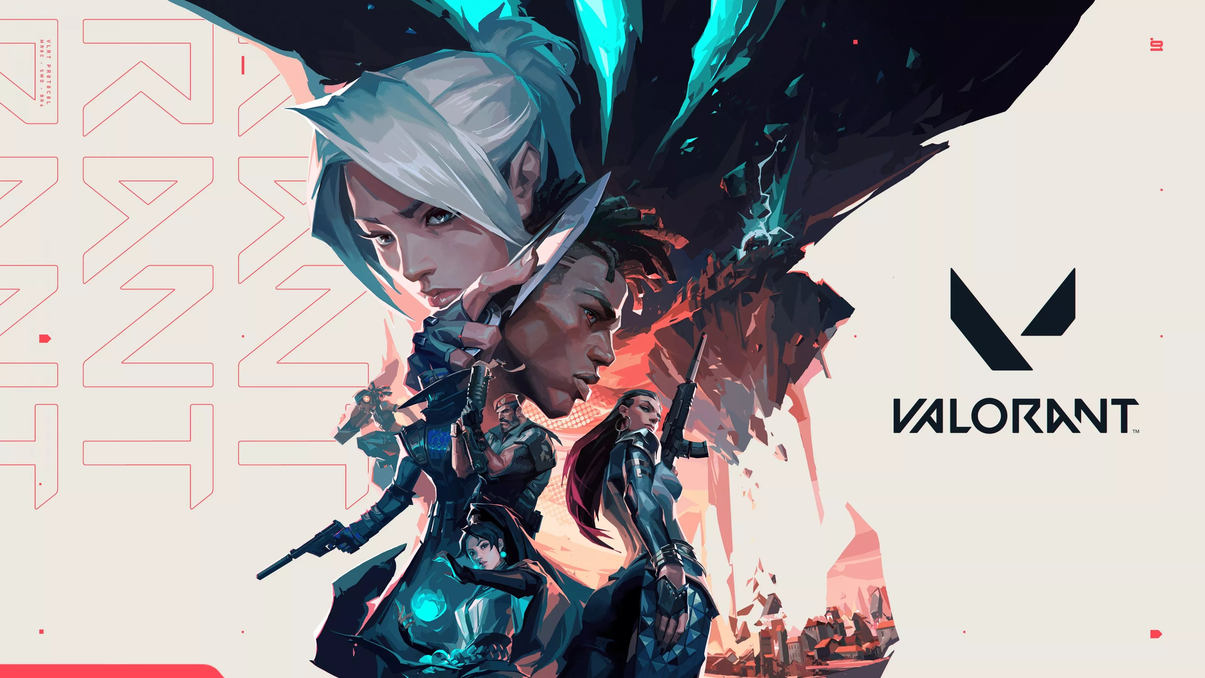 Valorant Wallpaper 4K, Game Art, Reyna, Jett, Phoenix