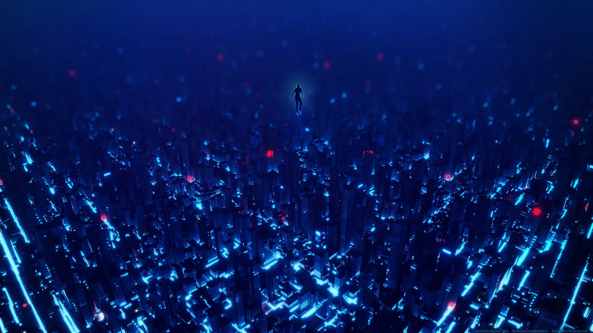 Neon Life Wallpaper, HD Artist 4K