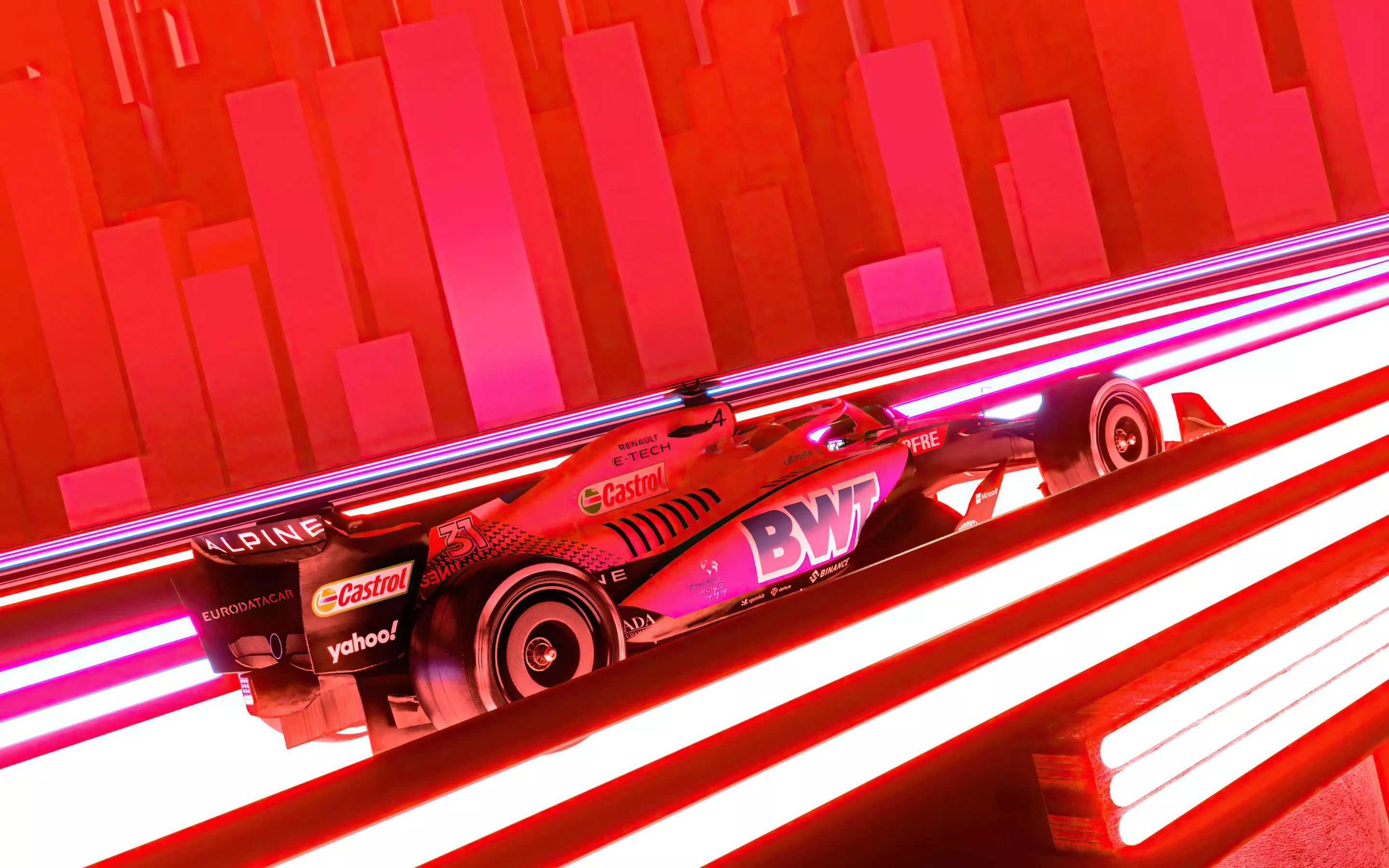 2022 BWT Alpine F1 Team 4k