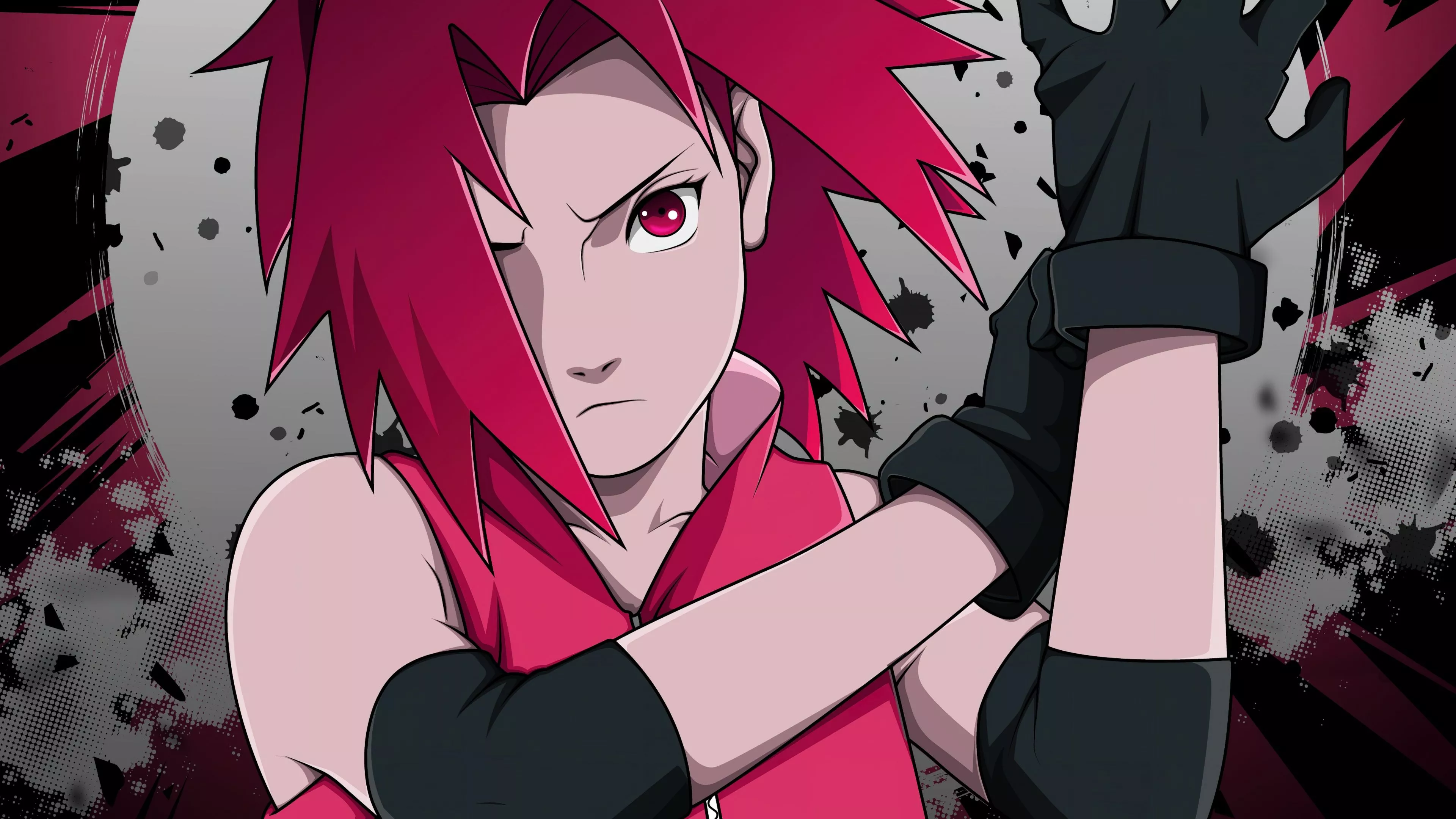 Sakura Haruno Wallpaper 4K, Naruto, 5K