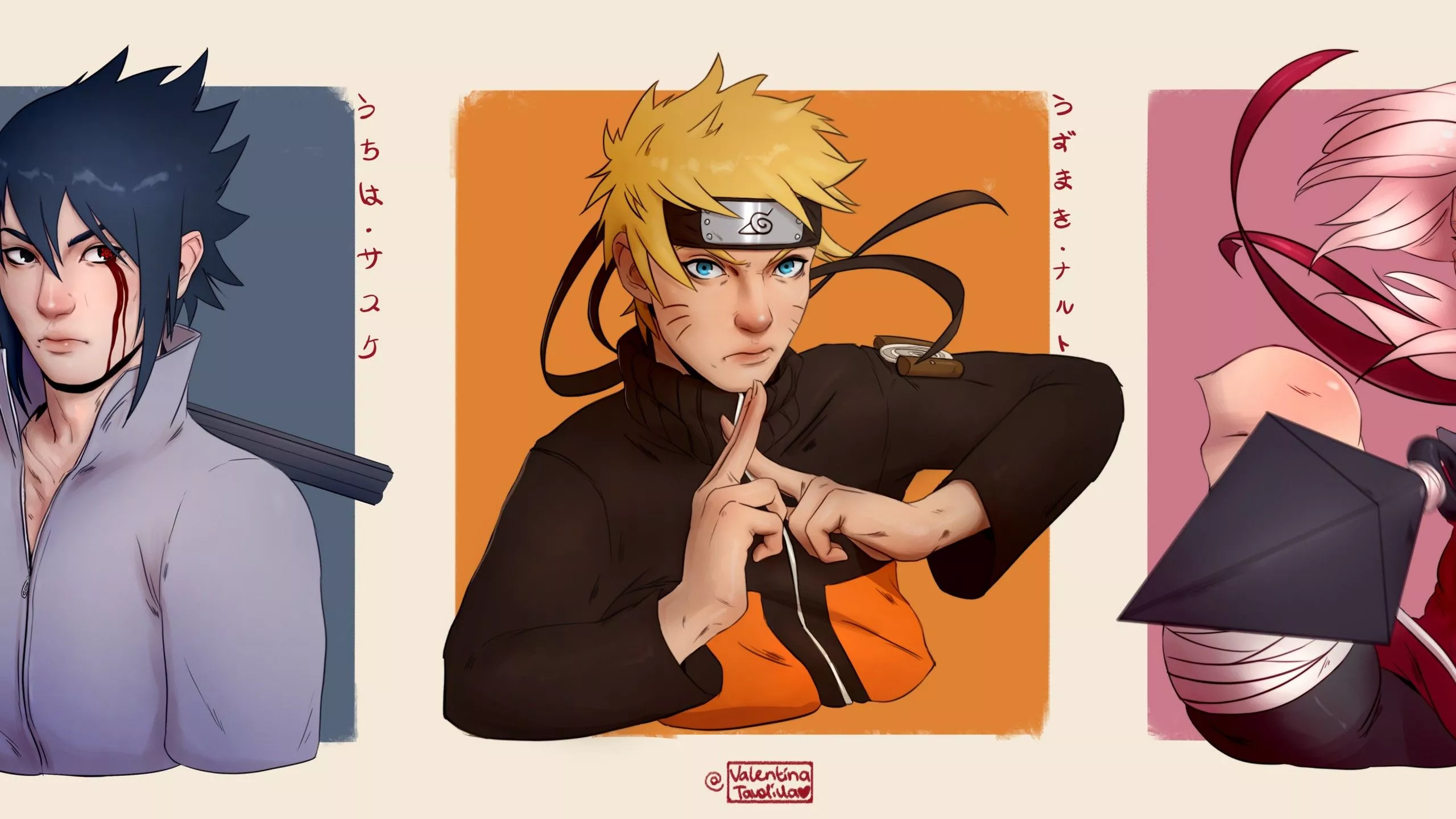 Naruto Uzumaki Sakura Haruno Sasuke