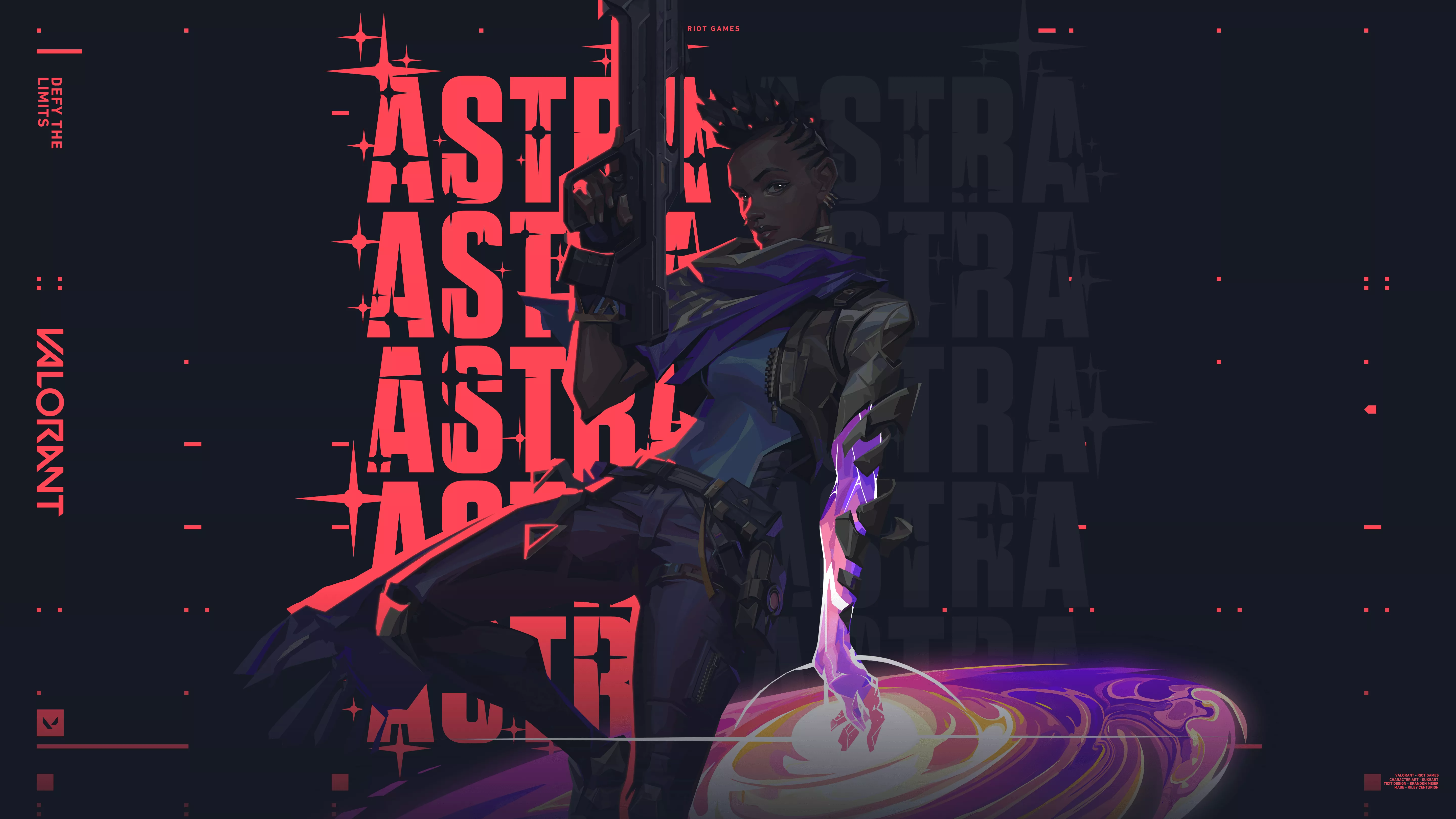Valorant Astra Wallpaper Ultra HD 4k