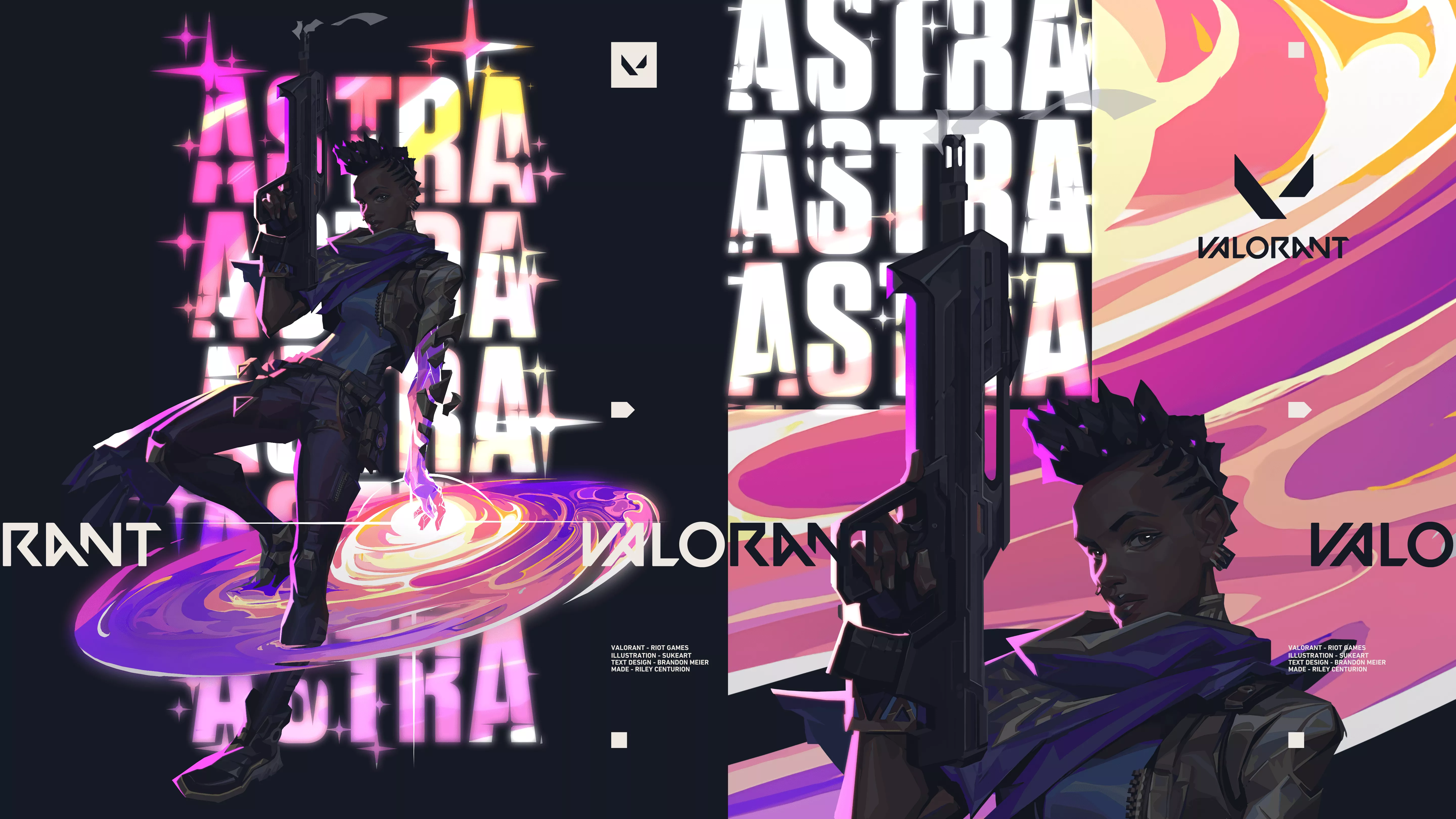 Valorant Astra Wallpaper Ultra HD 4k