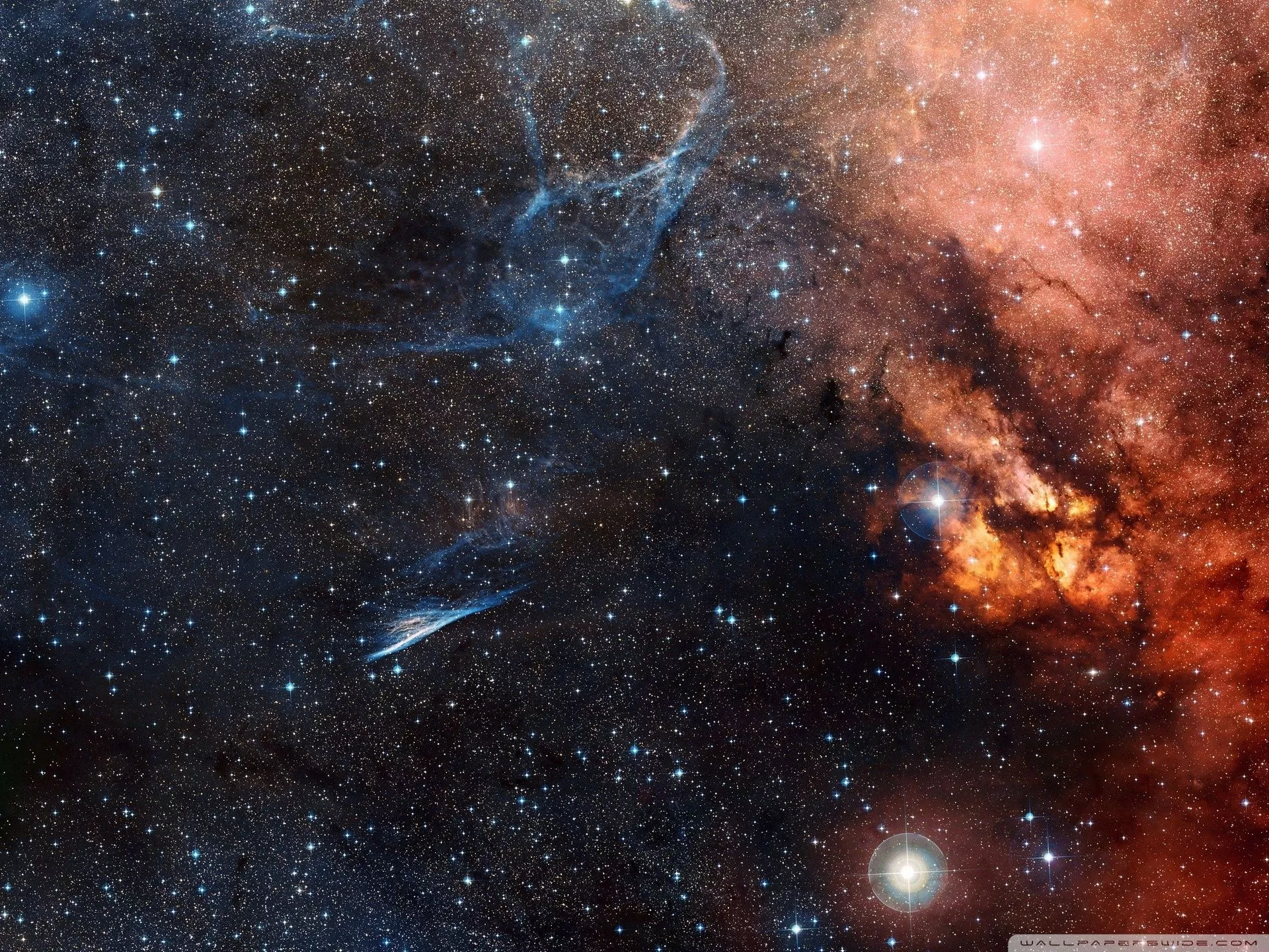 Space Stars Ultra HD Wallpaper for 4K