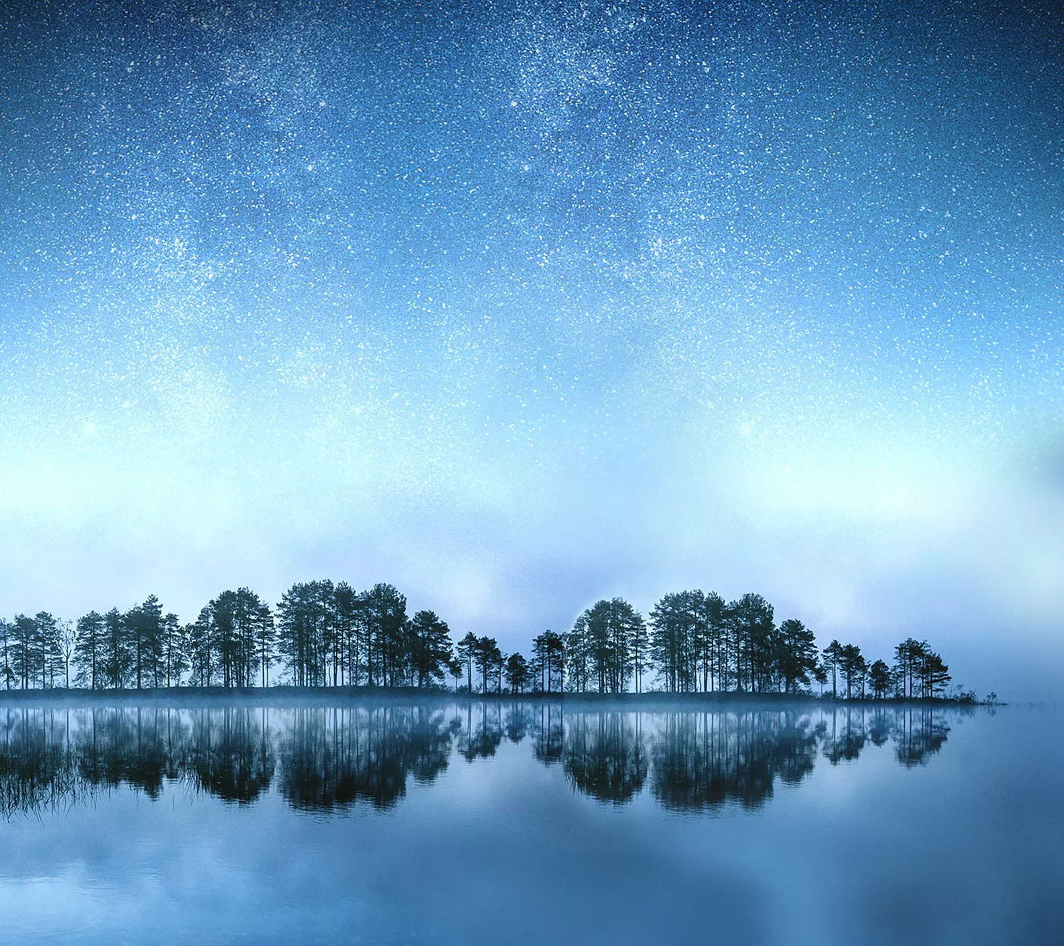 Night Sky Cosmos Stars 4K