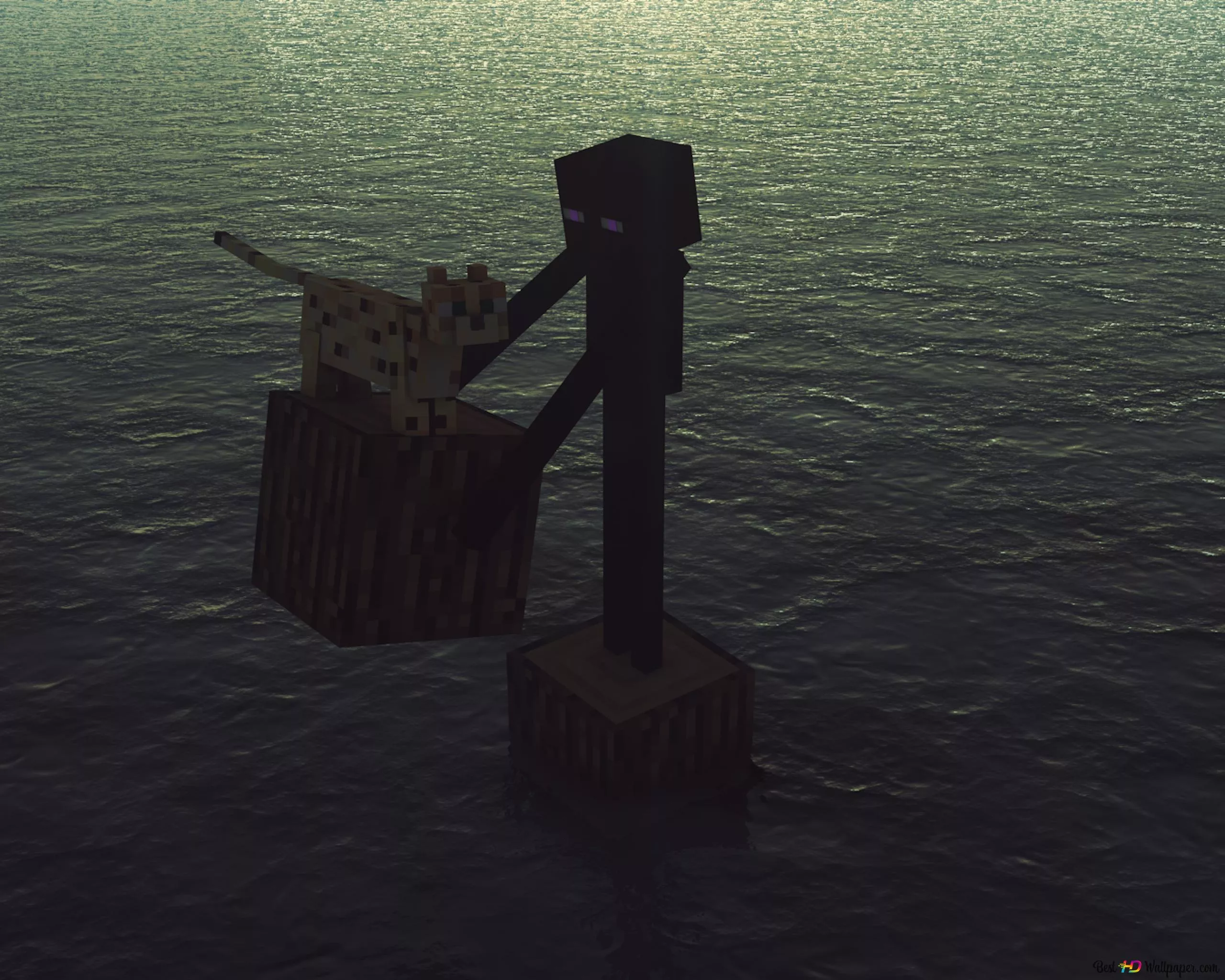 enderman minecraft 4K wallpaper download