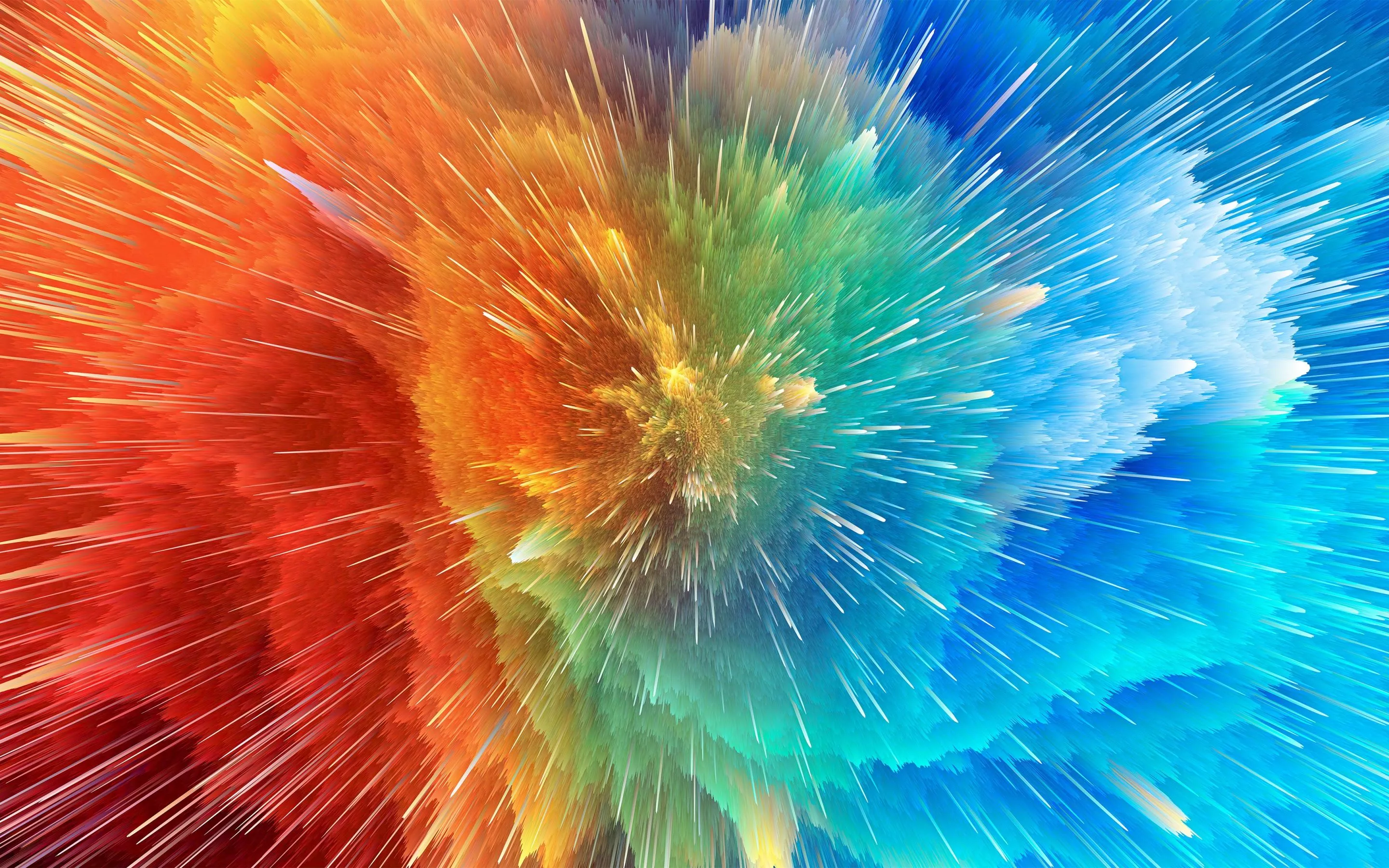 Color explosion Wallpaper 4K, Color