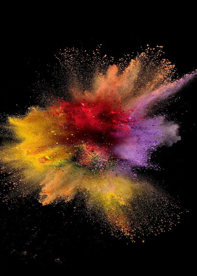 iPad, iphone, explosion, color, splash, colour, colors, edge, paint, note, HD phone wallpaper
