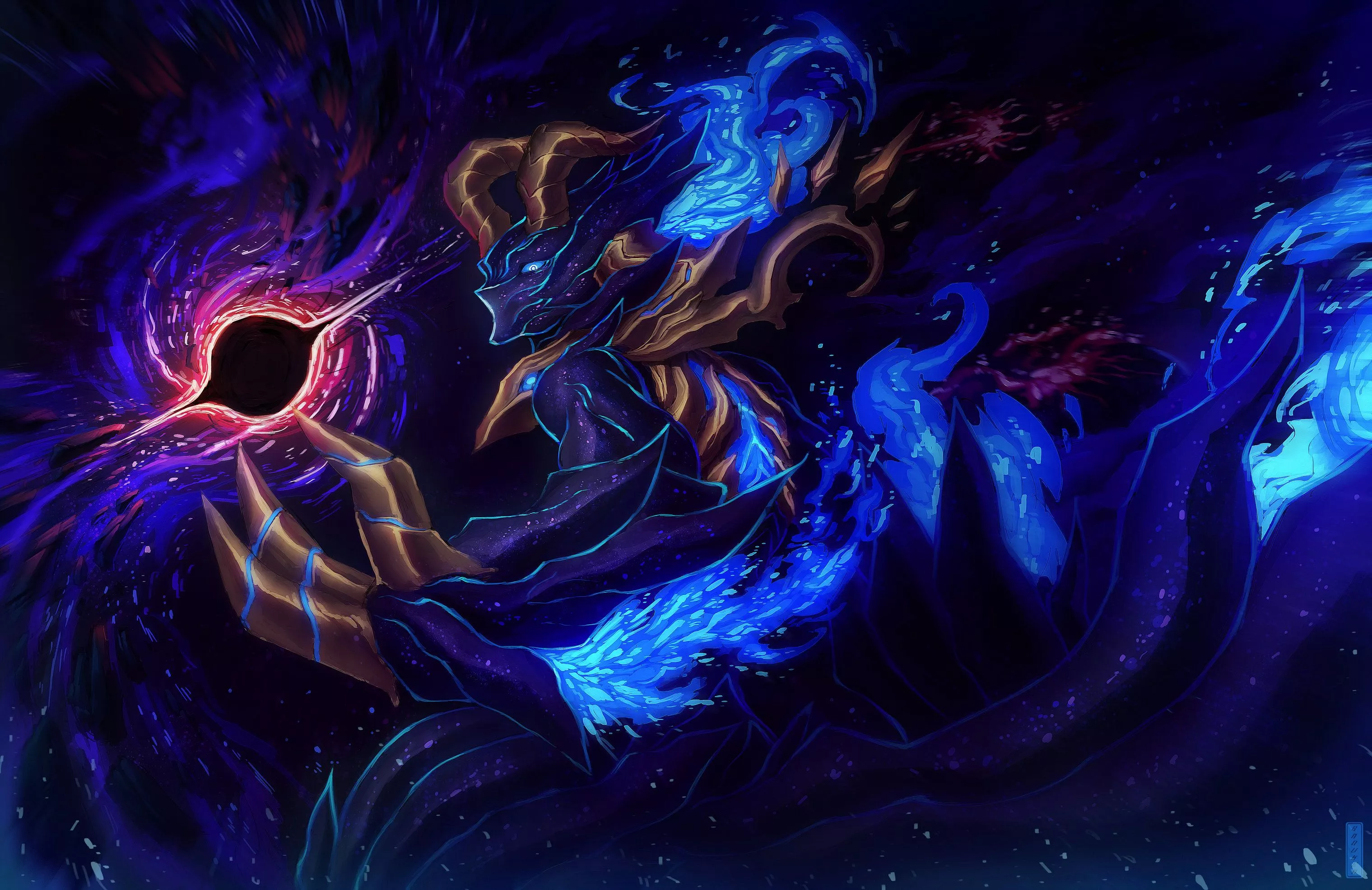 Abstract Color Splash Wallpaper, HD