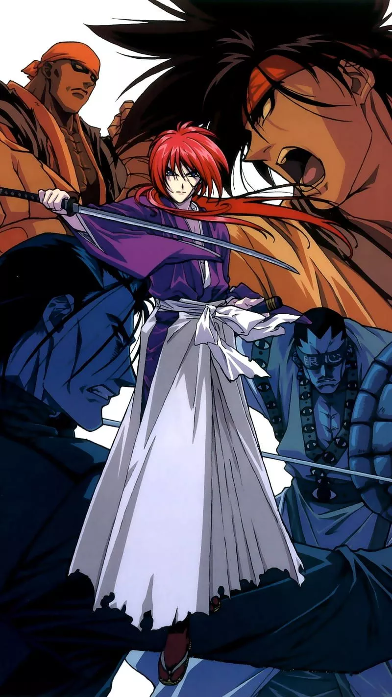 Rurouni Kenshin, 1080x1920, anime