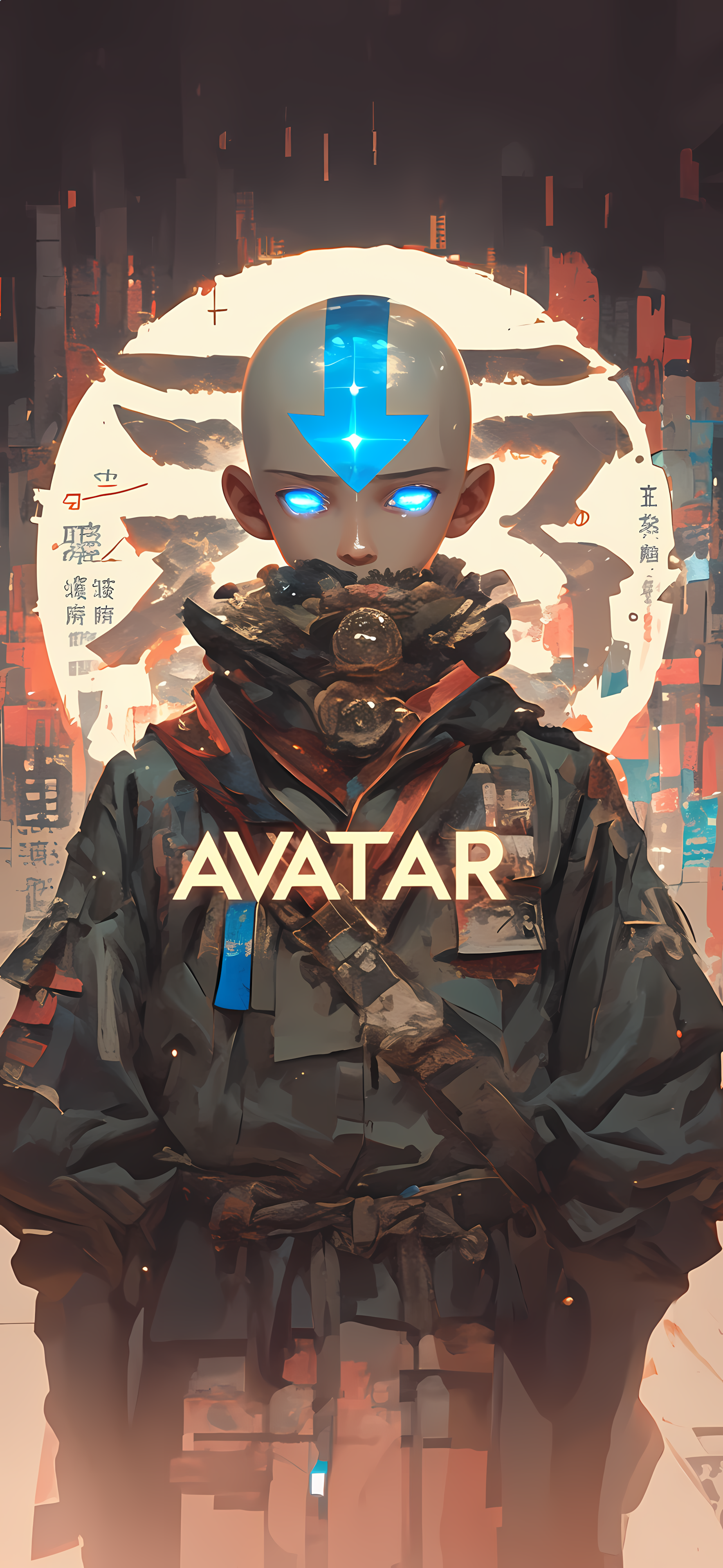 The Last Airbender 4K iPhone Wallpaper