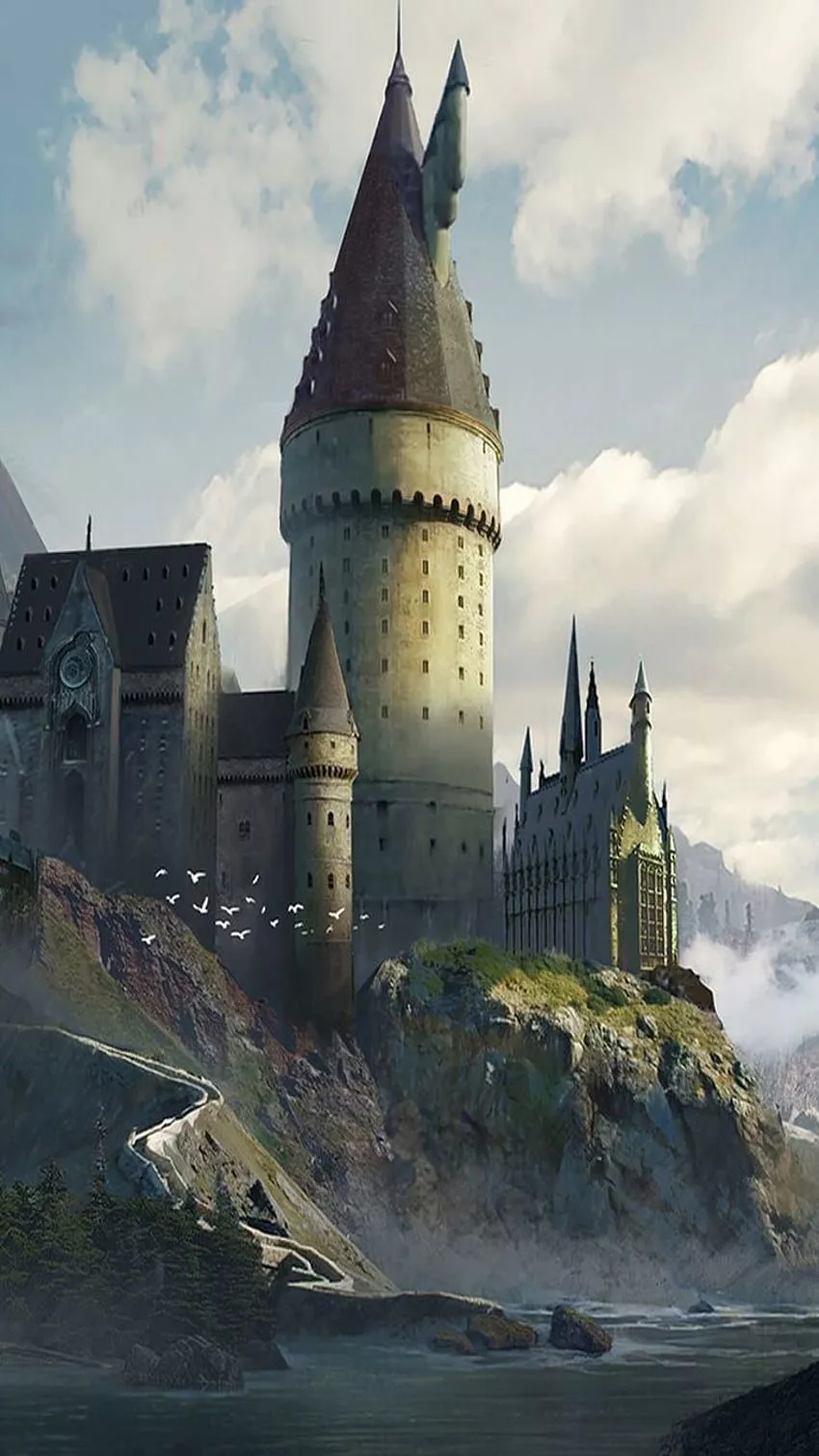 Harry Potter Hogwarts Castle HD phone