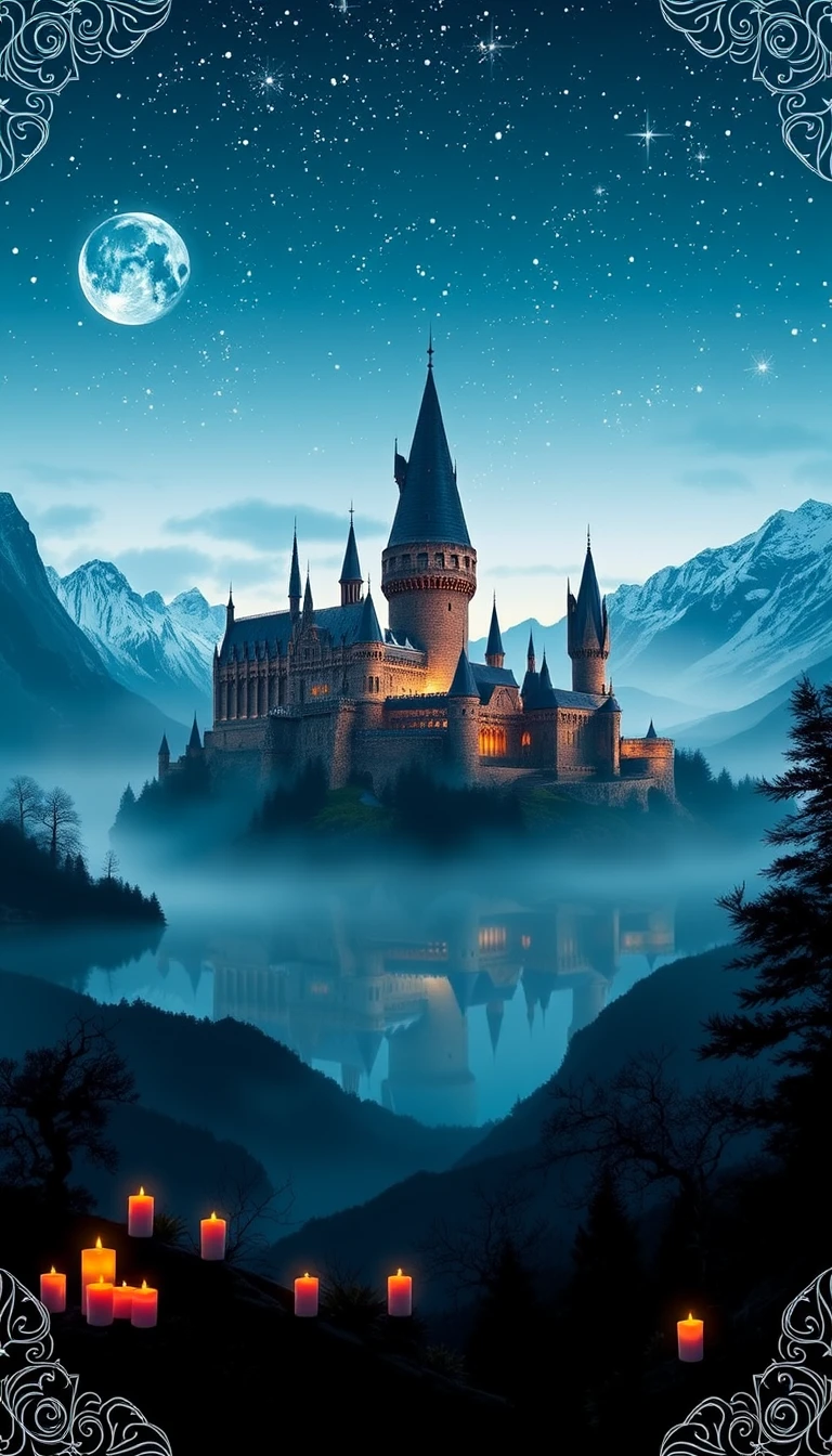 Hogwarts Castle Phone Wallpaper