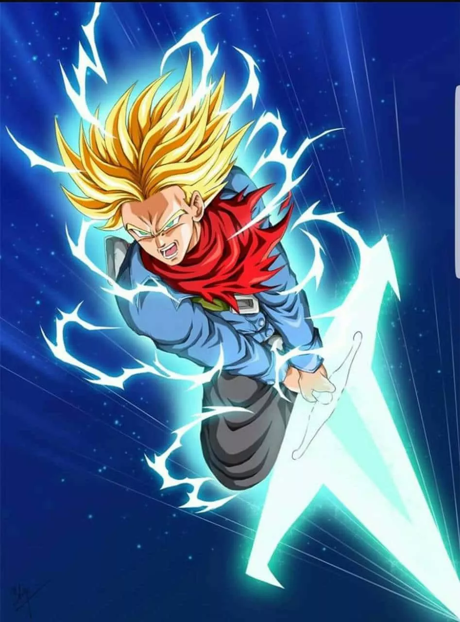 A Green Haired Trunks With His Sword