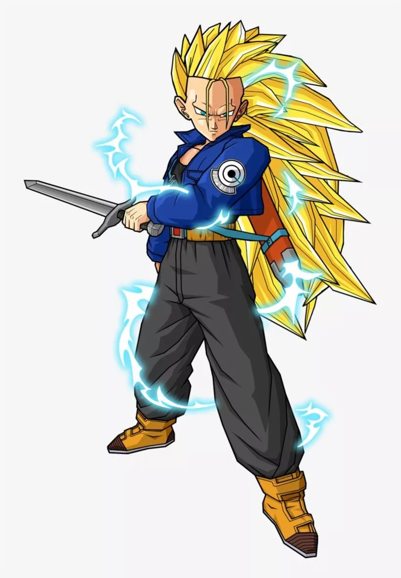 Anime Dragon Ball Super Trunks Cosplay