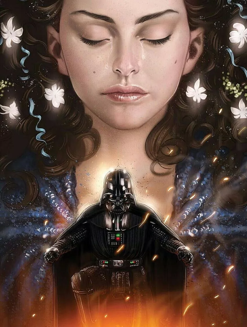 THE MOURNING OF PADME, star wars padme