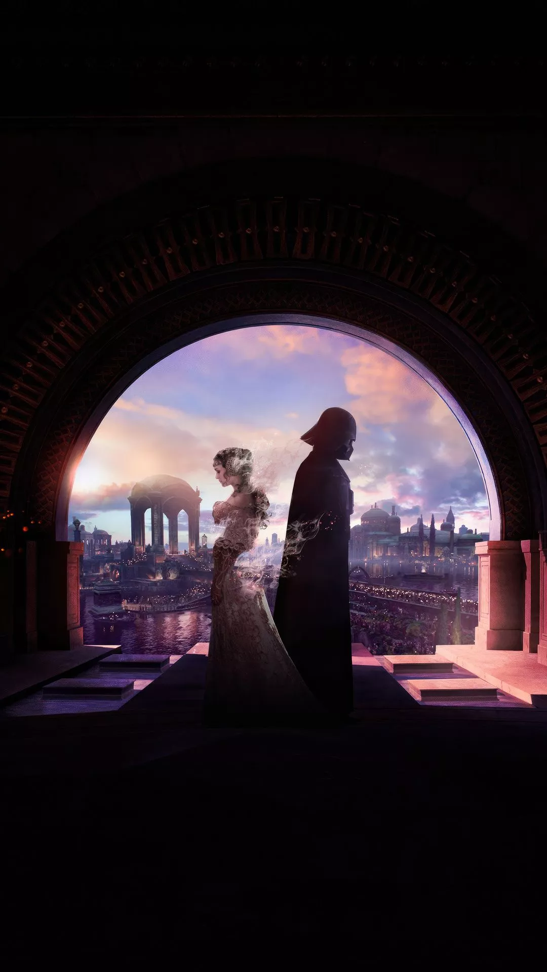 Padme Amidala And Darth Vader