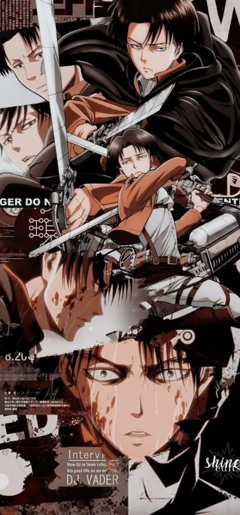 Levi Ackerman, attack, on, titan, HD