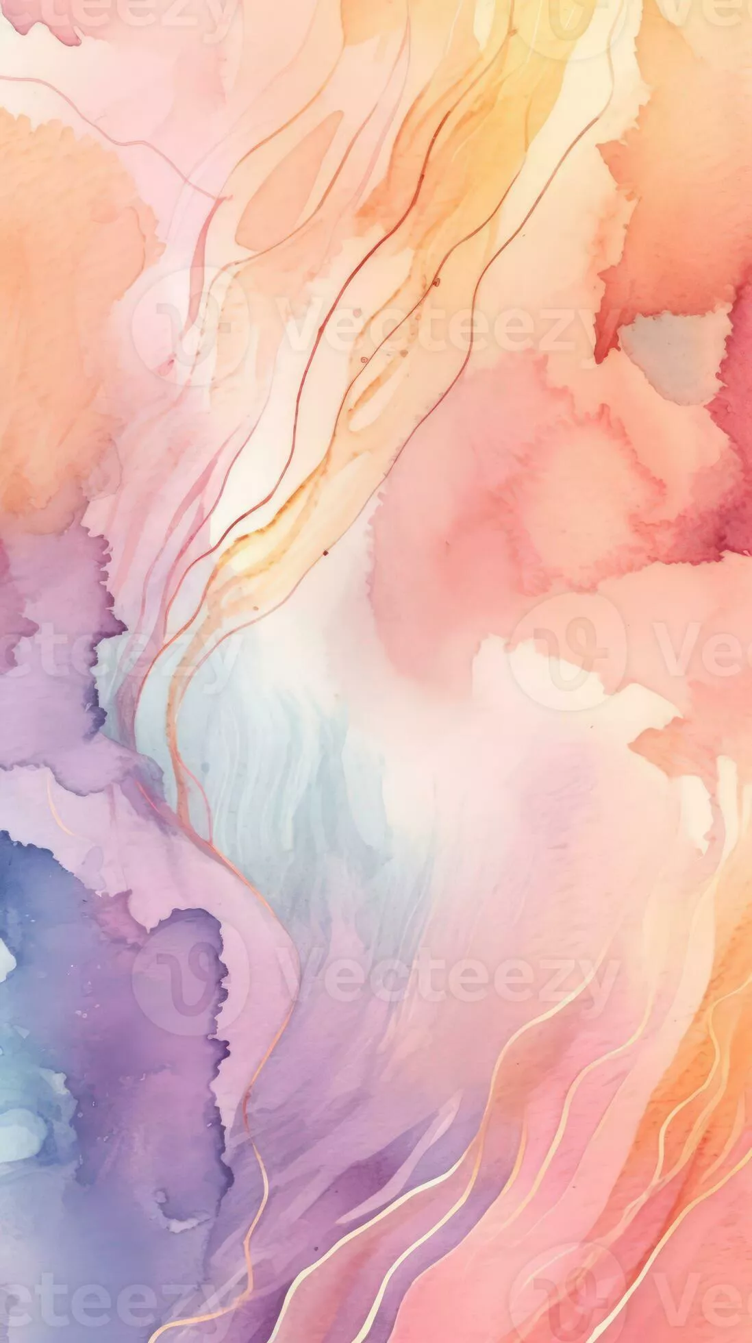 Abstract Watercolor Painting Wallpaper