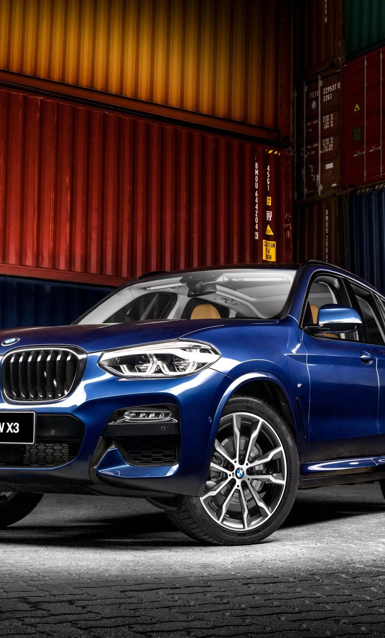 Download wallpaper 1280x2120 bmw x3