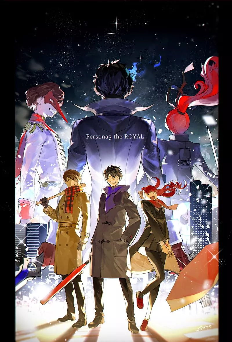 HD persona 5 royal wallpaper