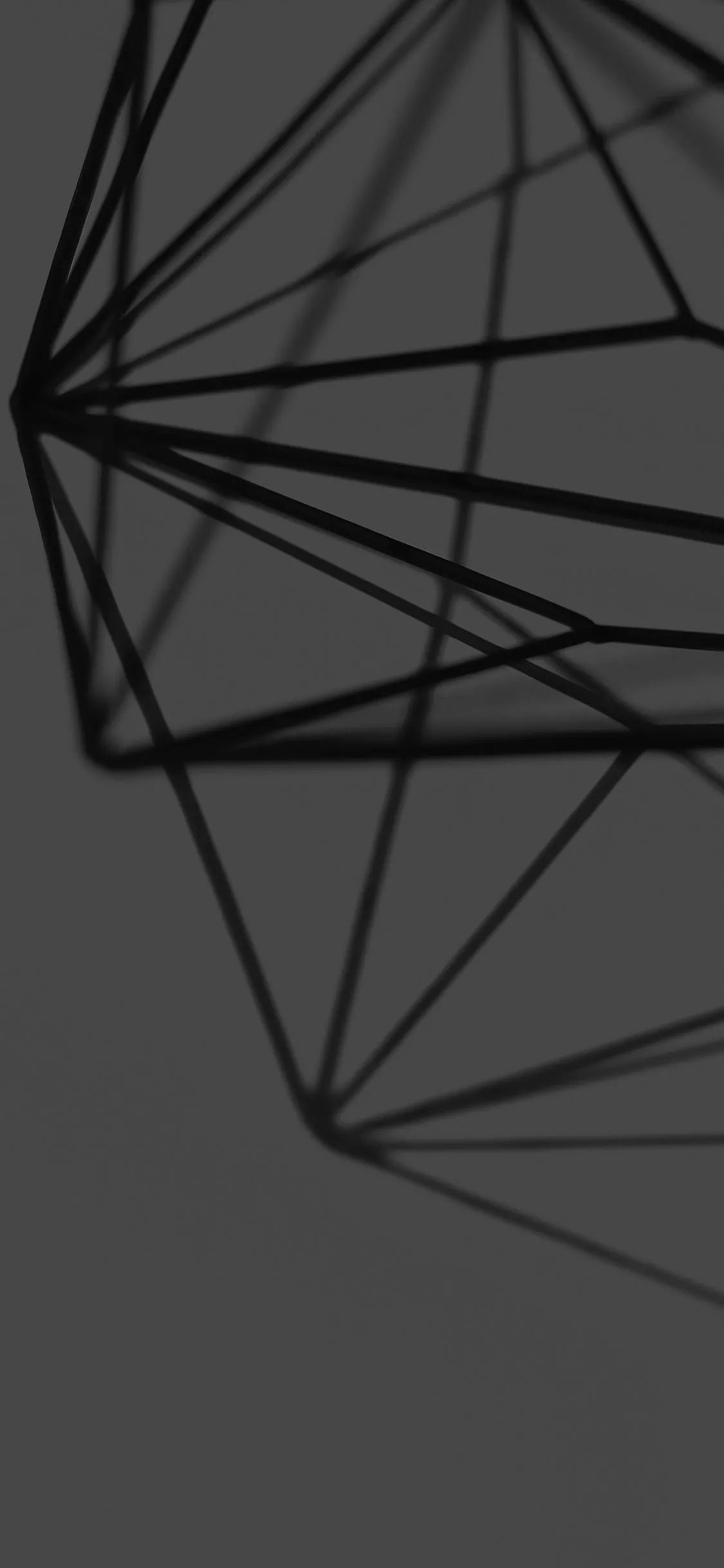 Design Deco Dark Bw Pattern Wallpaper