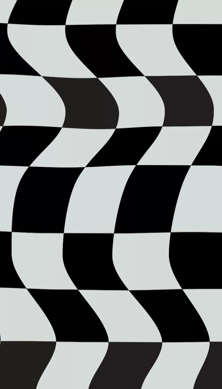 Groovy Black and White Wallpaper