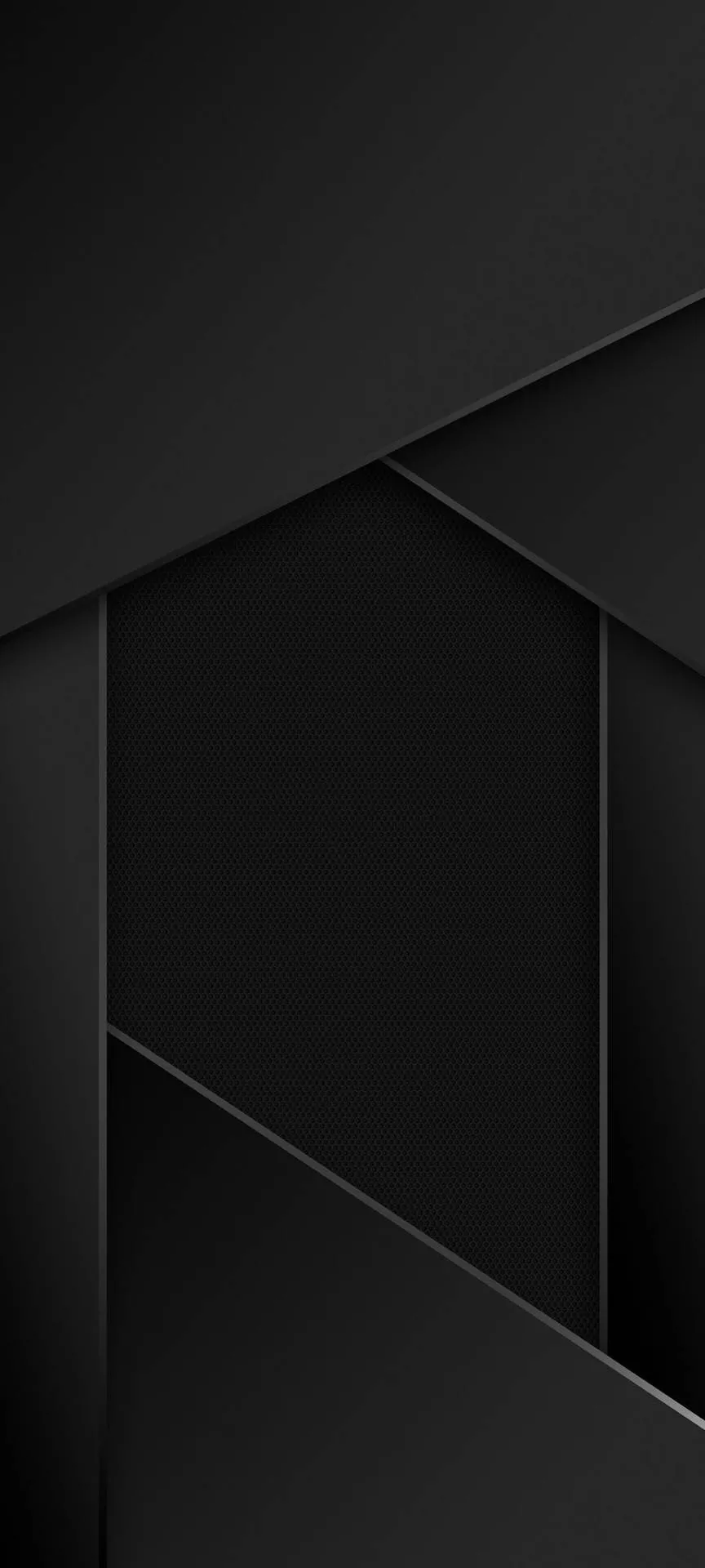 Black iPhone Metallic Wallpaper
