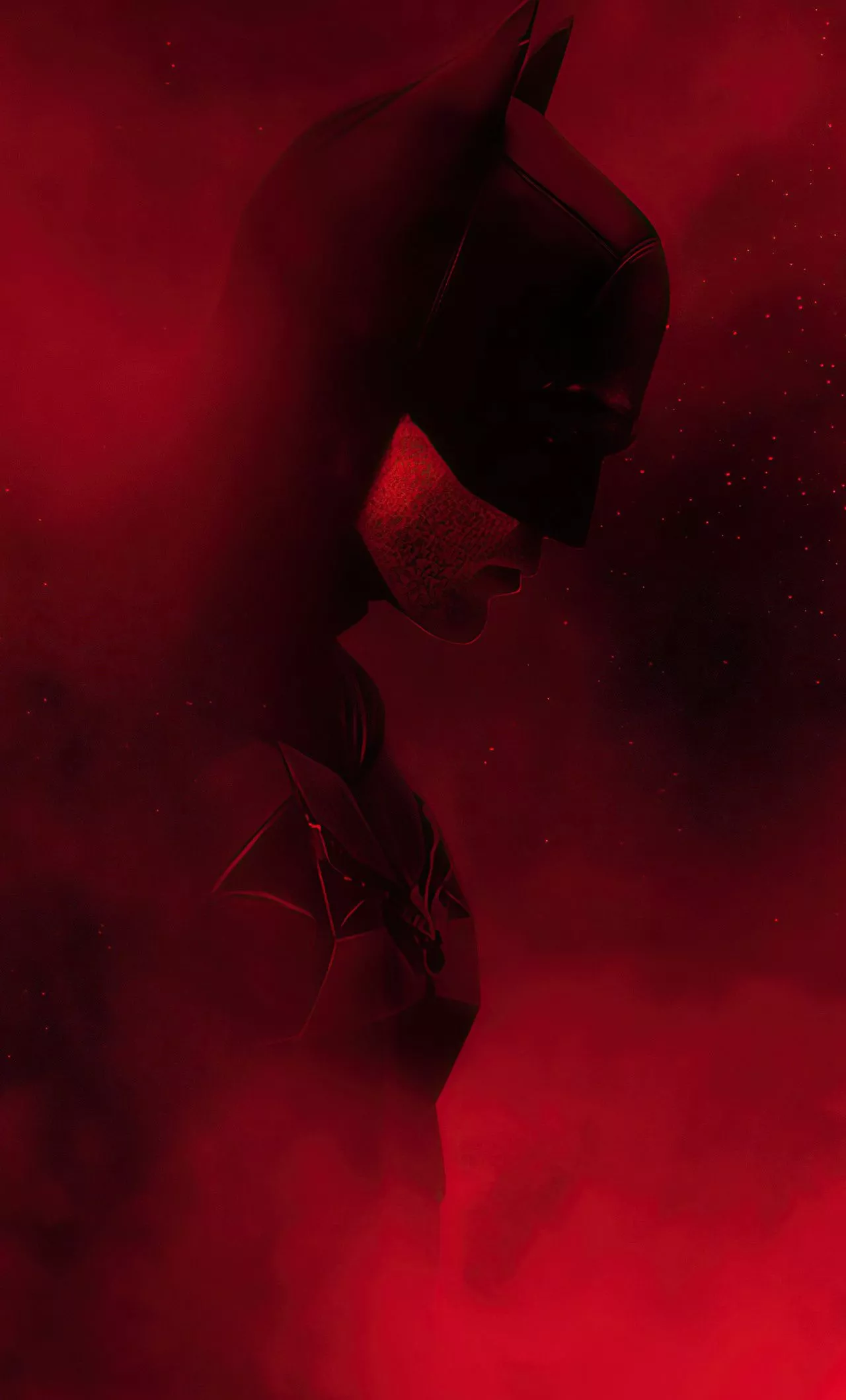 The Batman Red Theme iPhone