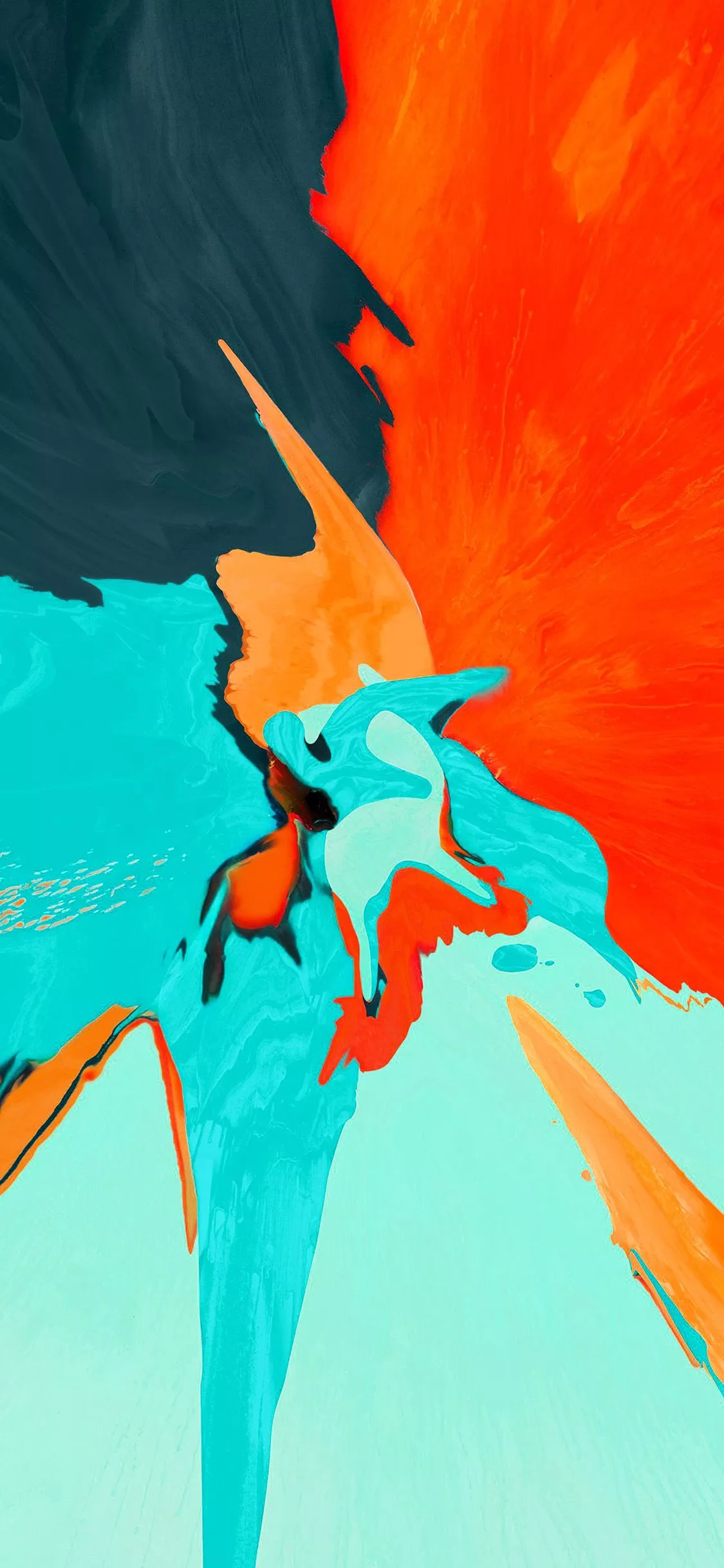 Apple Paint Orange Ipad Pro Art