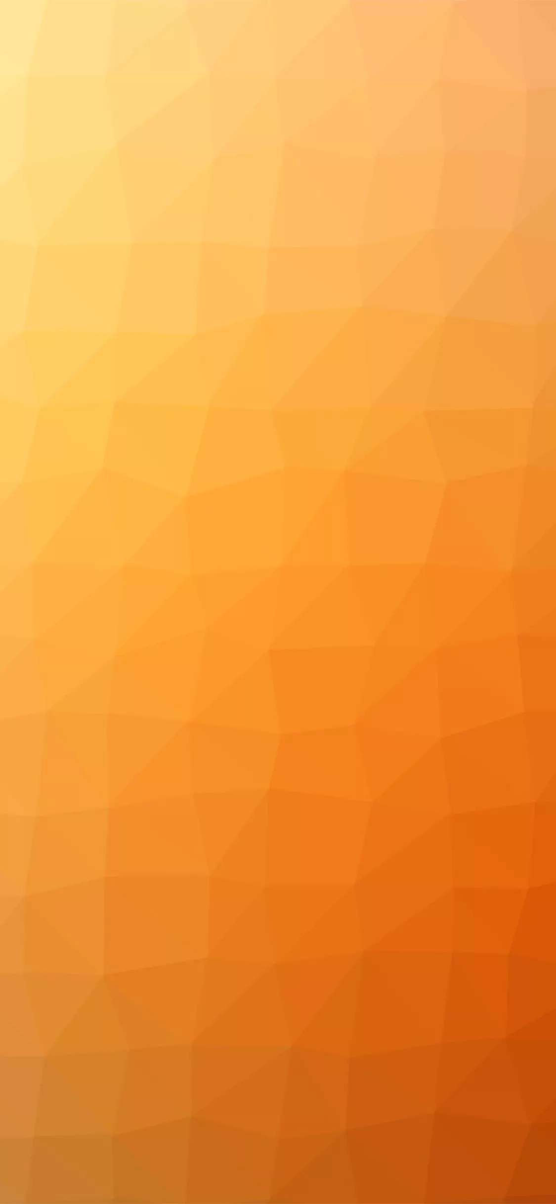 Orange Polygon Art Abstract Pattern