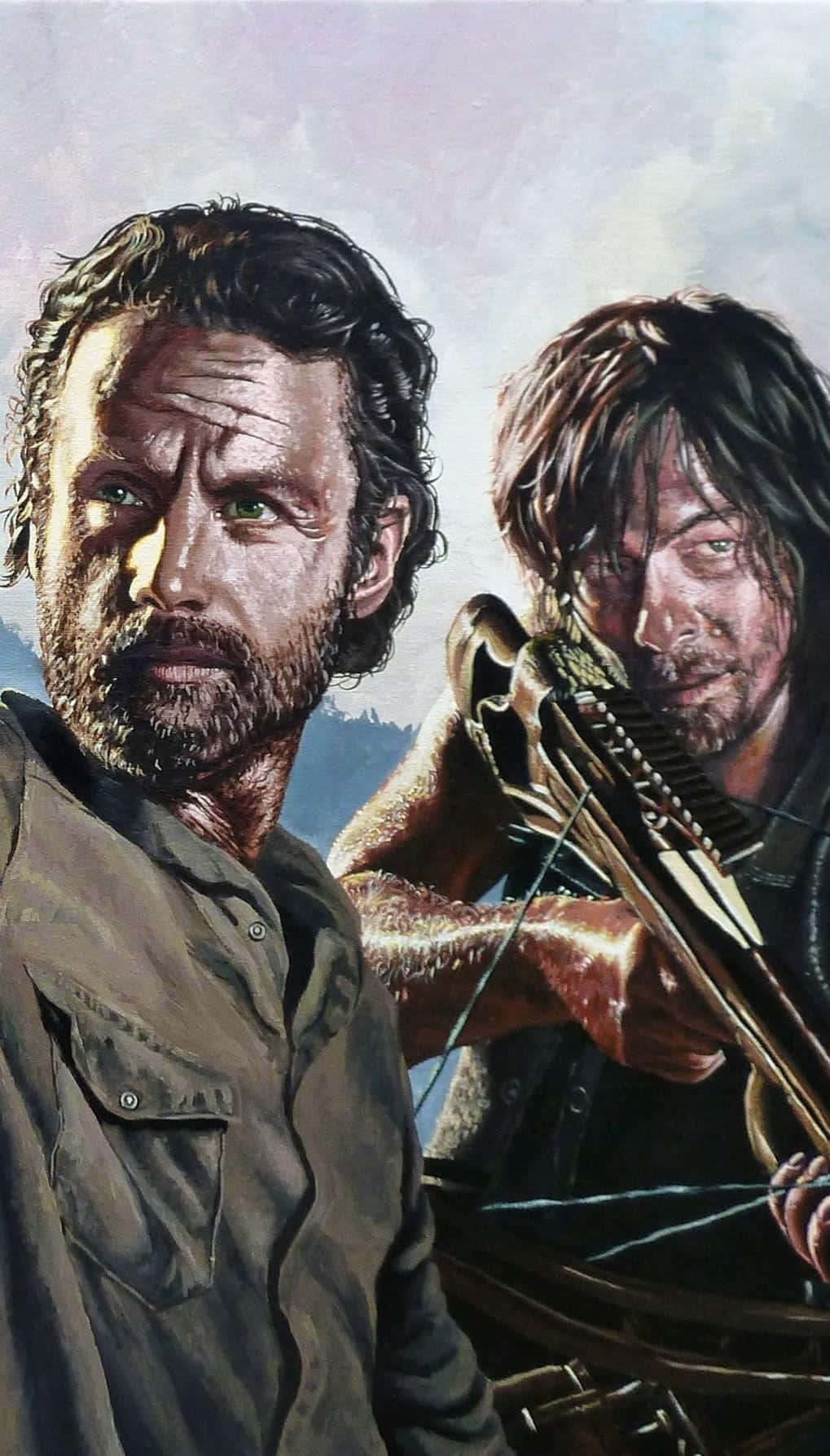 Walking Dead iPhone Wallpaper
