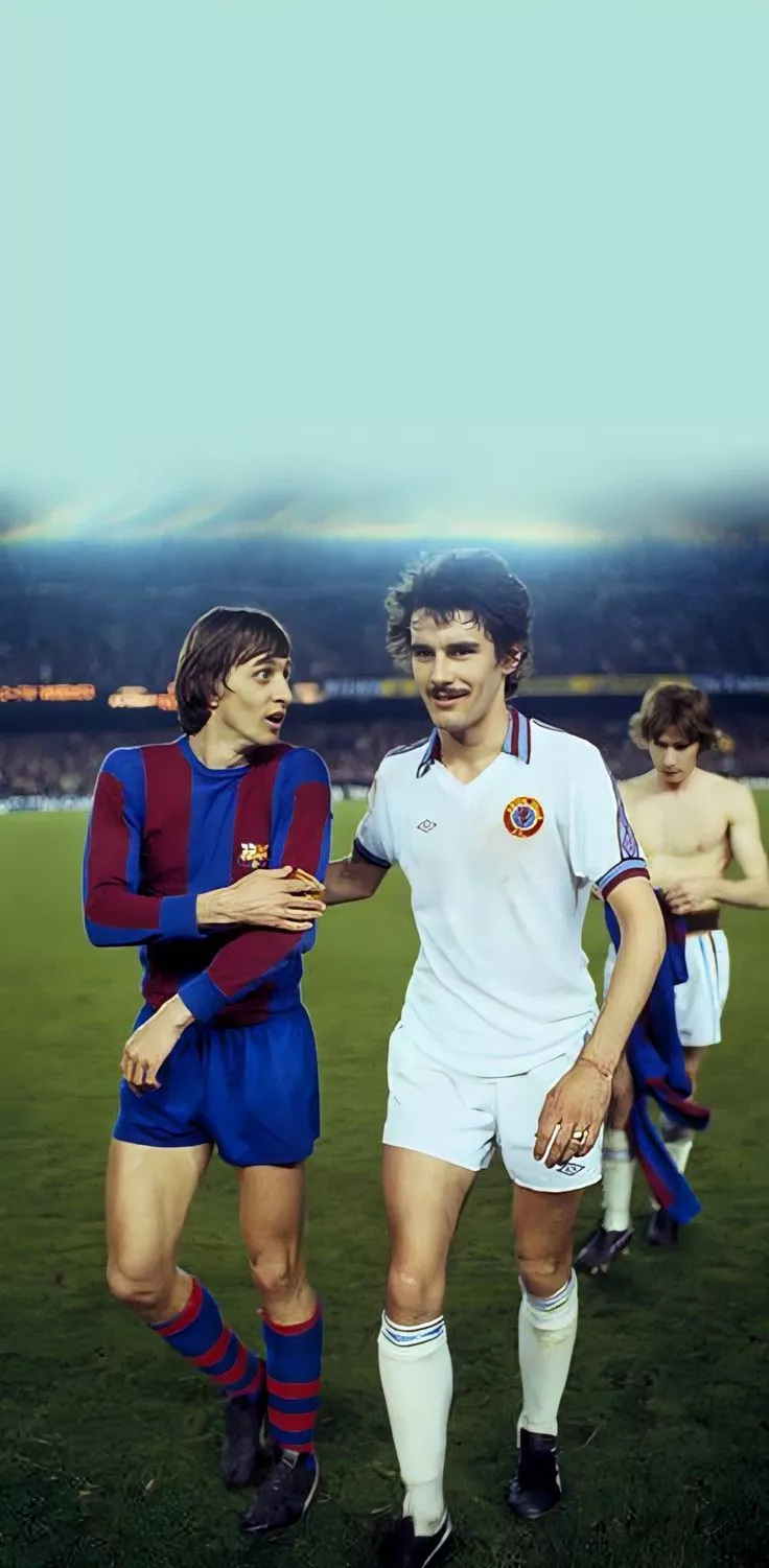 Aston Villa v Barcelona Johan Cruyff HD