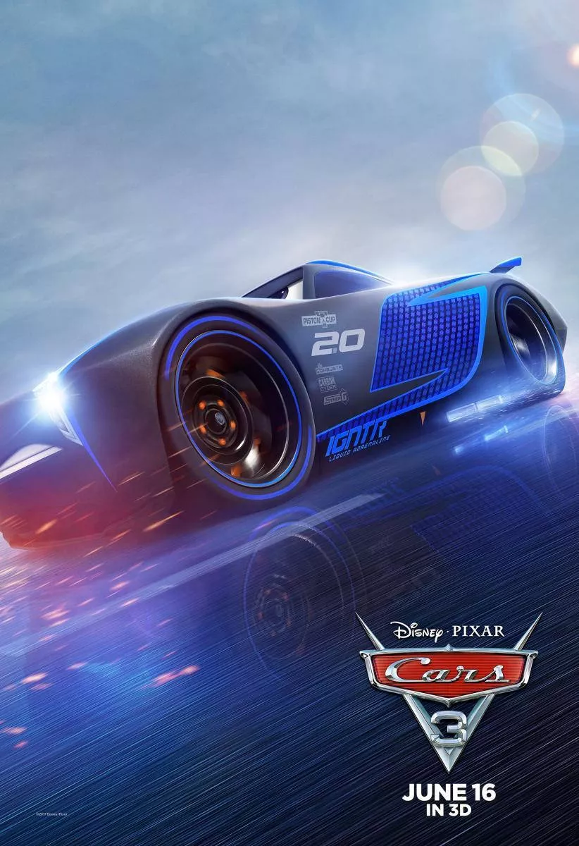 Download Cars 3 Poster Featuring