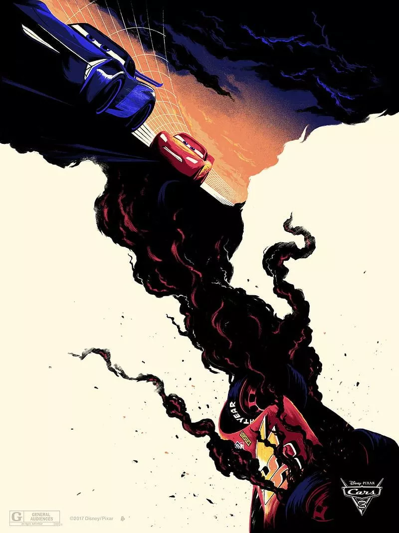 Carros, art, blue, lightning, mcqueen