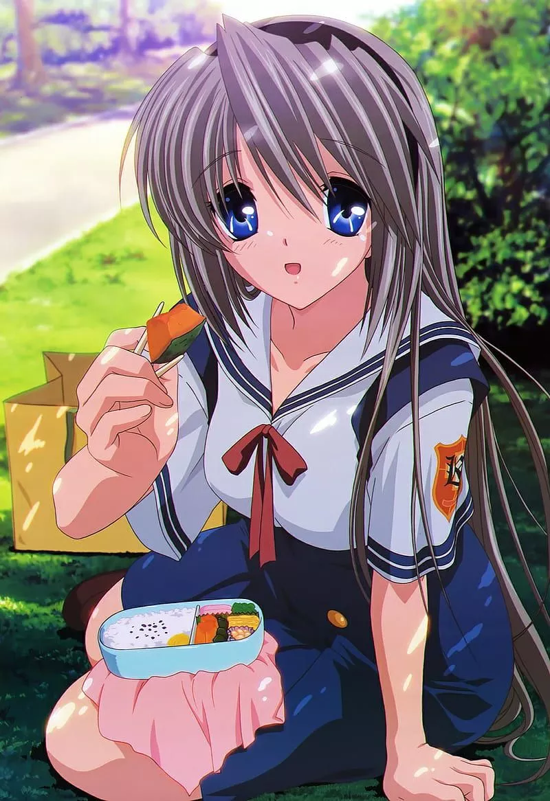 Tomoyo, clannad, HD phone wallpaper