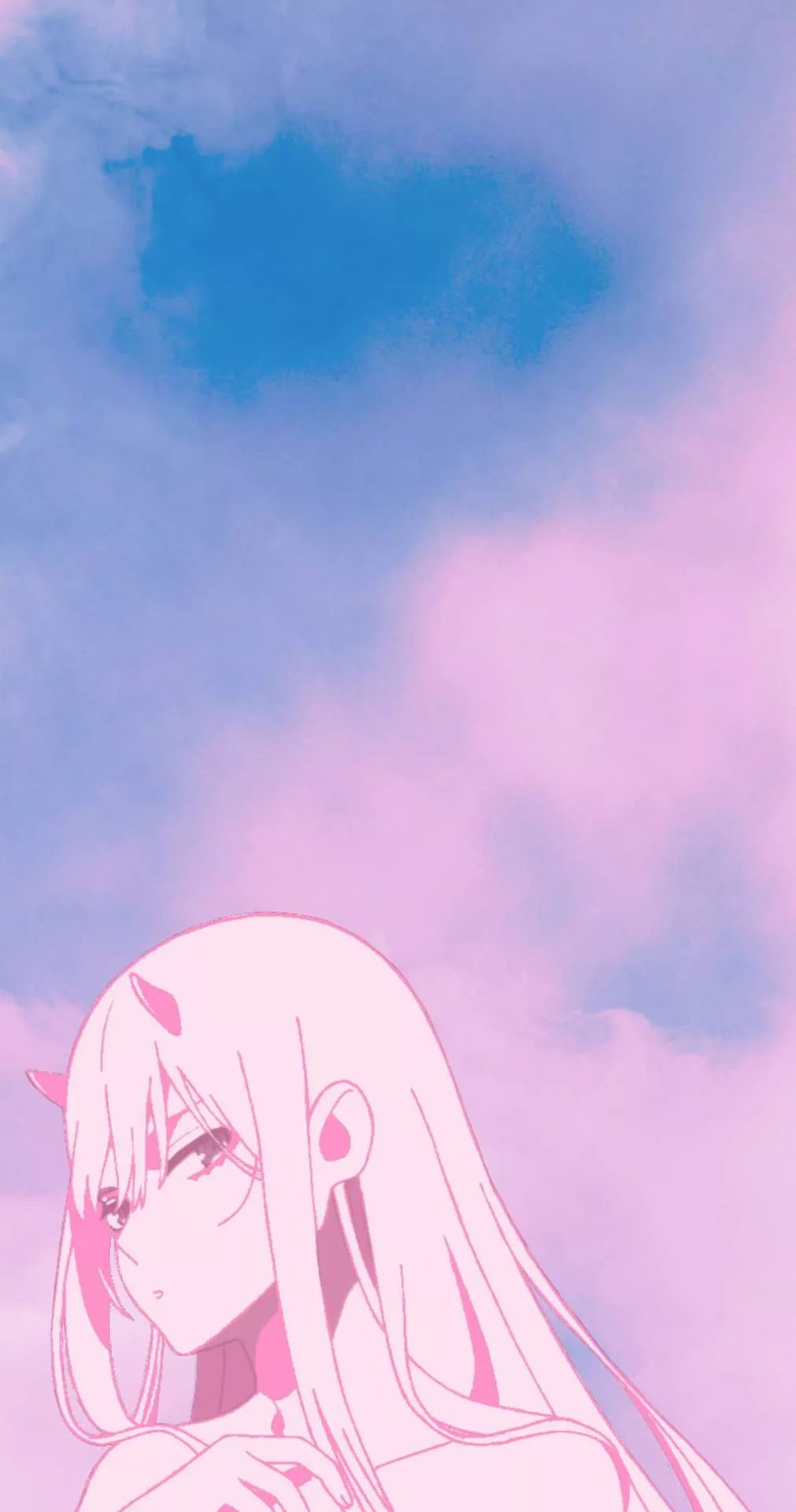 Zero Two Aesthetic Anime Girl iPhone