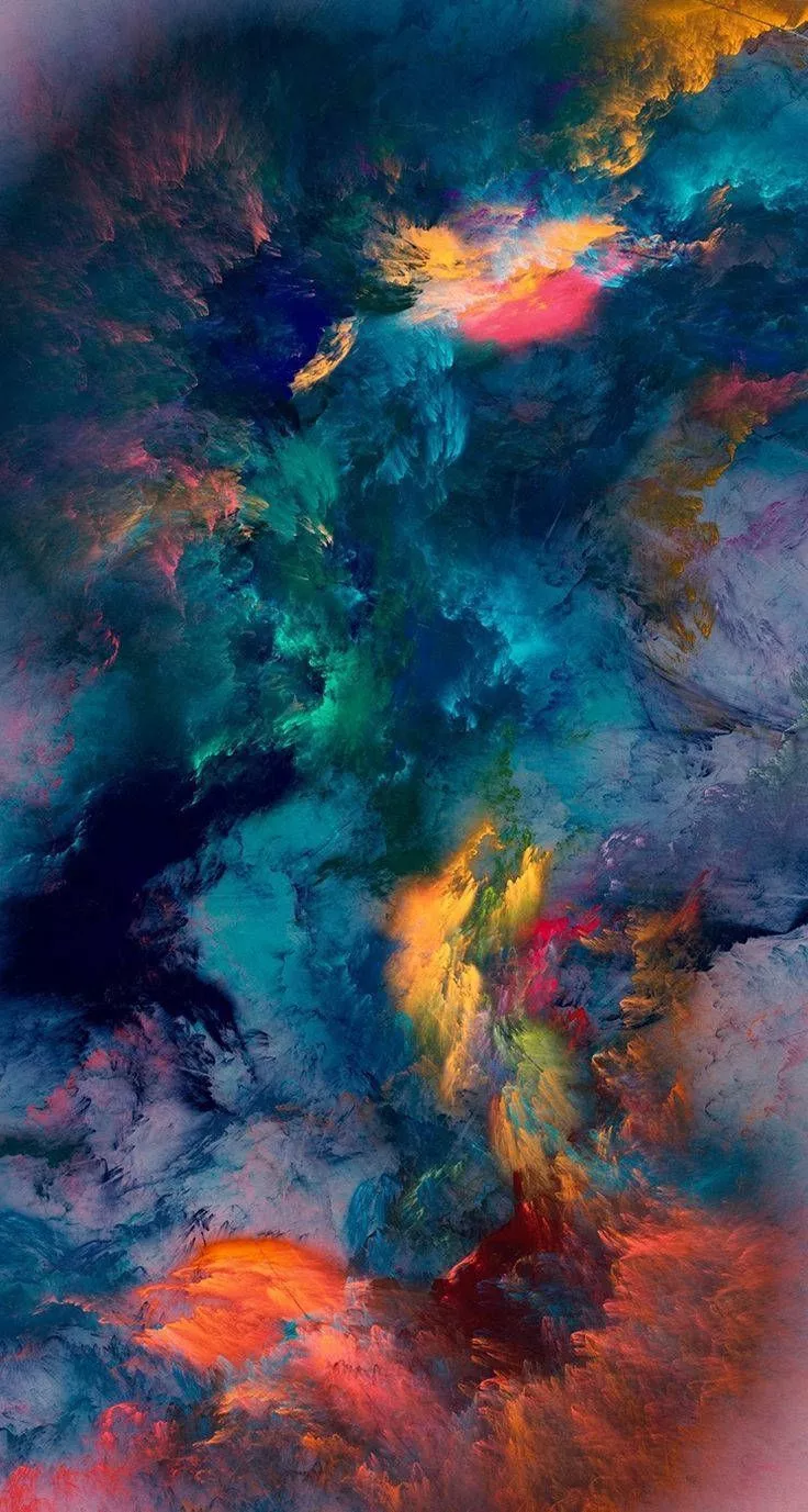 Color Splash Abstract Digital Art