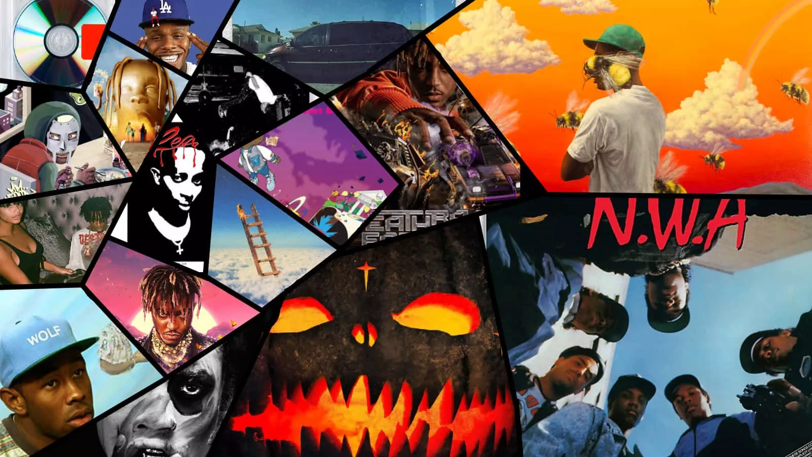 Hip Hop Album Covers Wallpaper