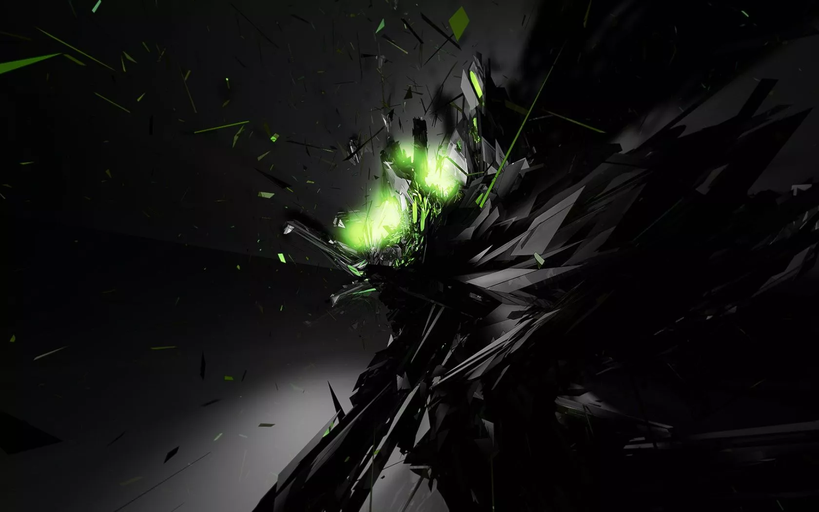 Dark Explode Abstract Wallpaper. HD