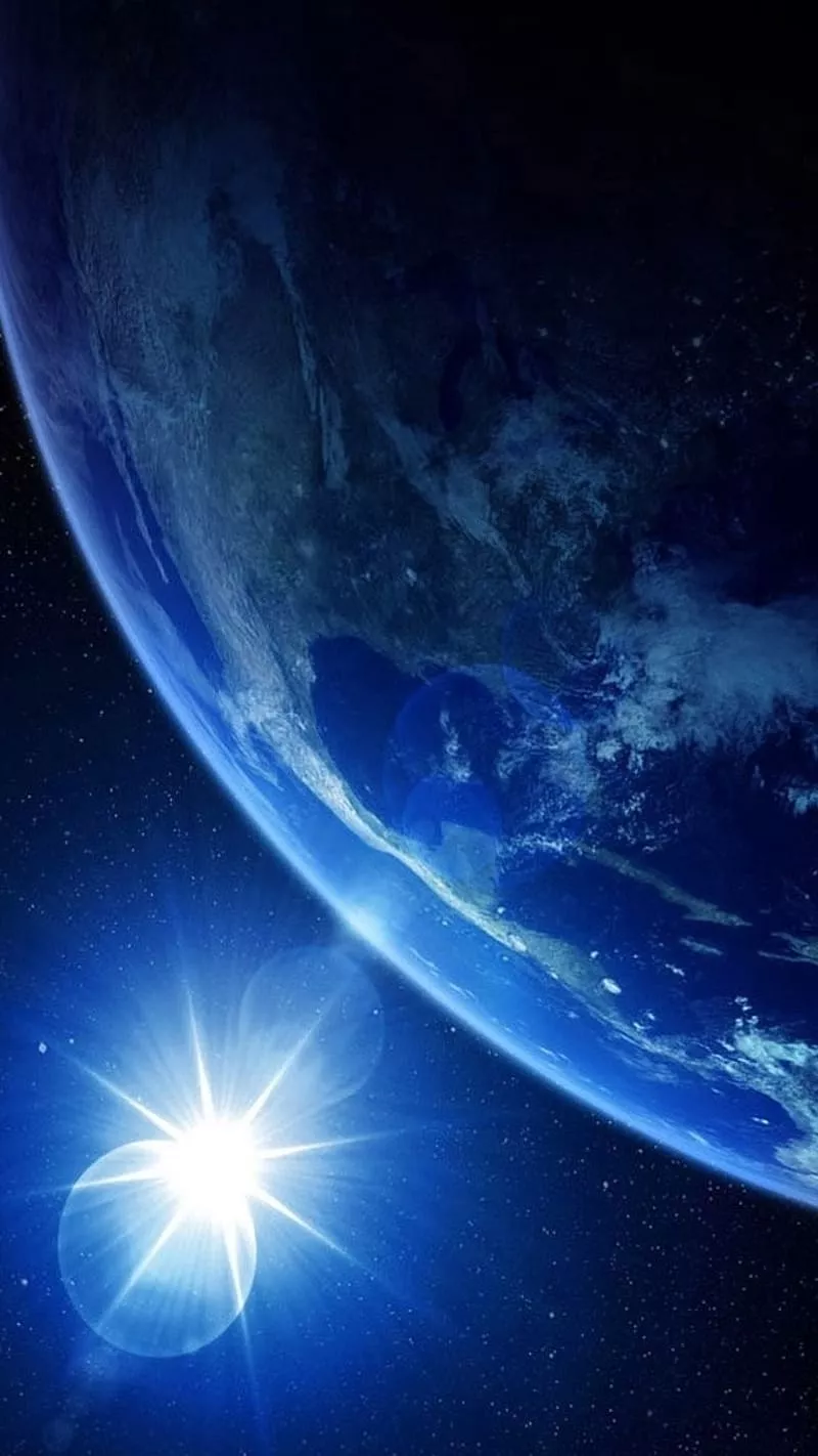 HD iphone earth wallpaper