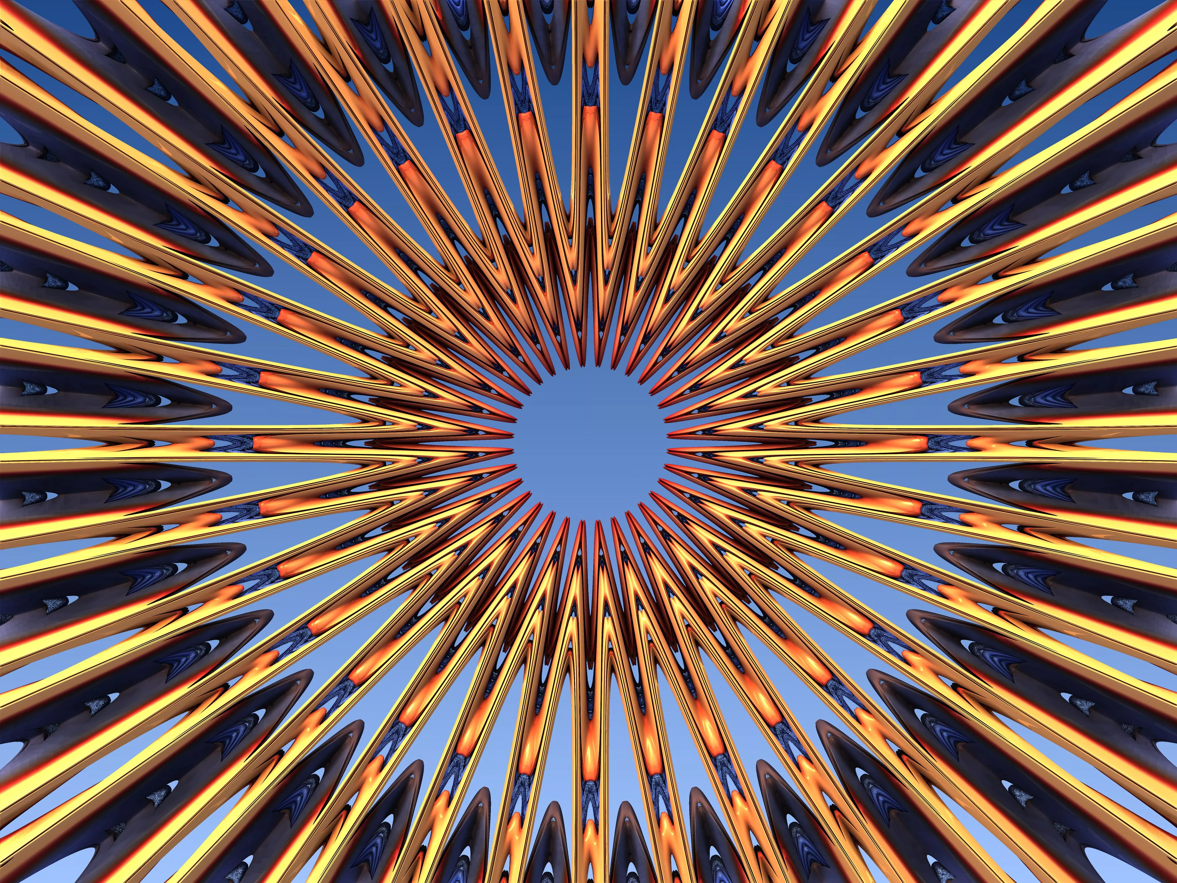 Illusion Wallpaper 4K, 3D background