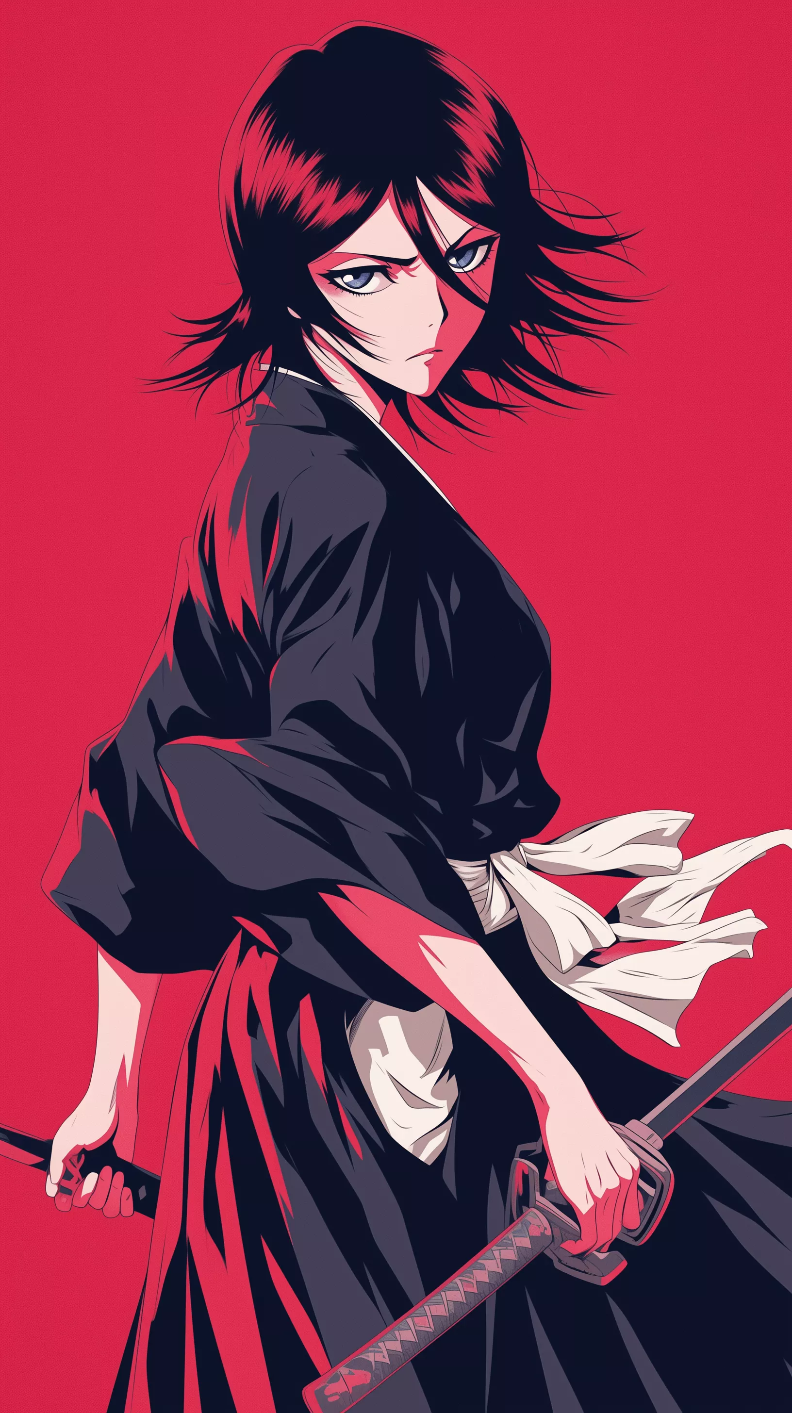 Rukia Kuchiki Phone Wallpaper