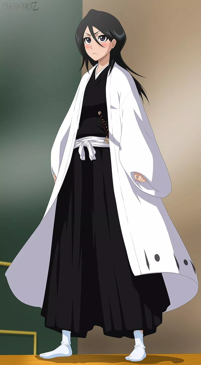 Bleach, Kuchiki Rukia, anime girls, HD