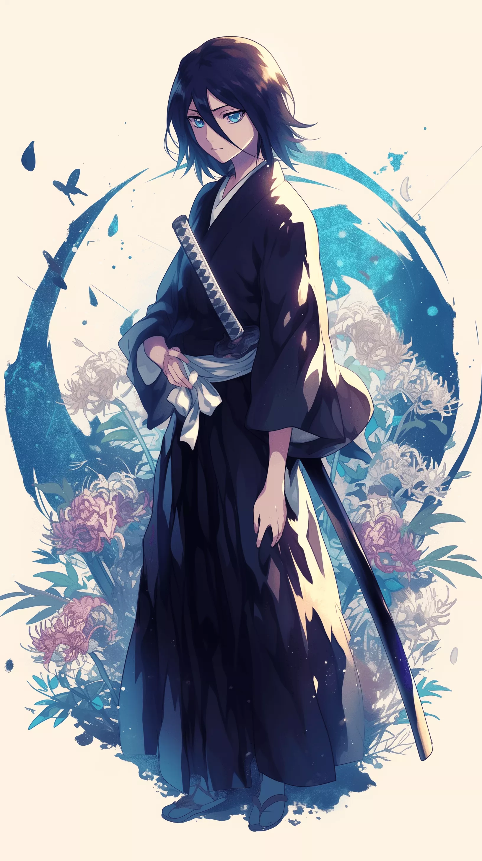 Rukia Kuchiki: Bleach Mobile Wallpaper