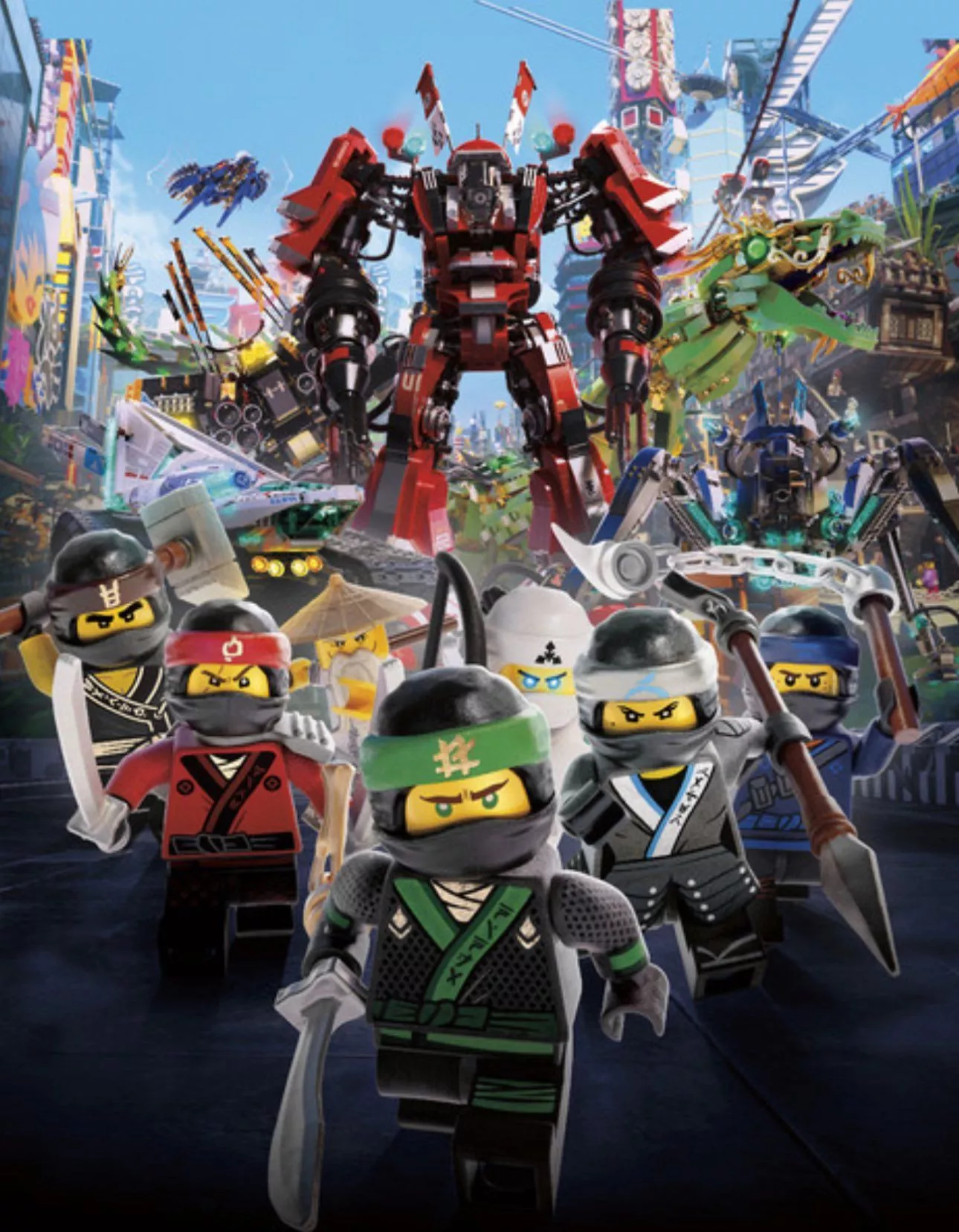 A Live Action 'LEGO NINJAGO' Film Is