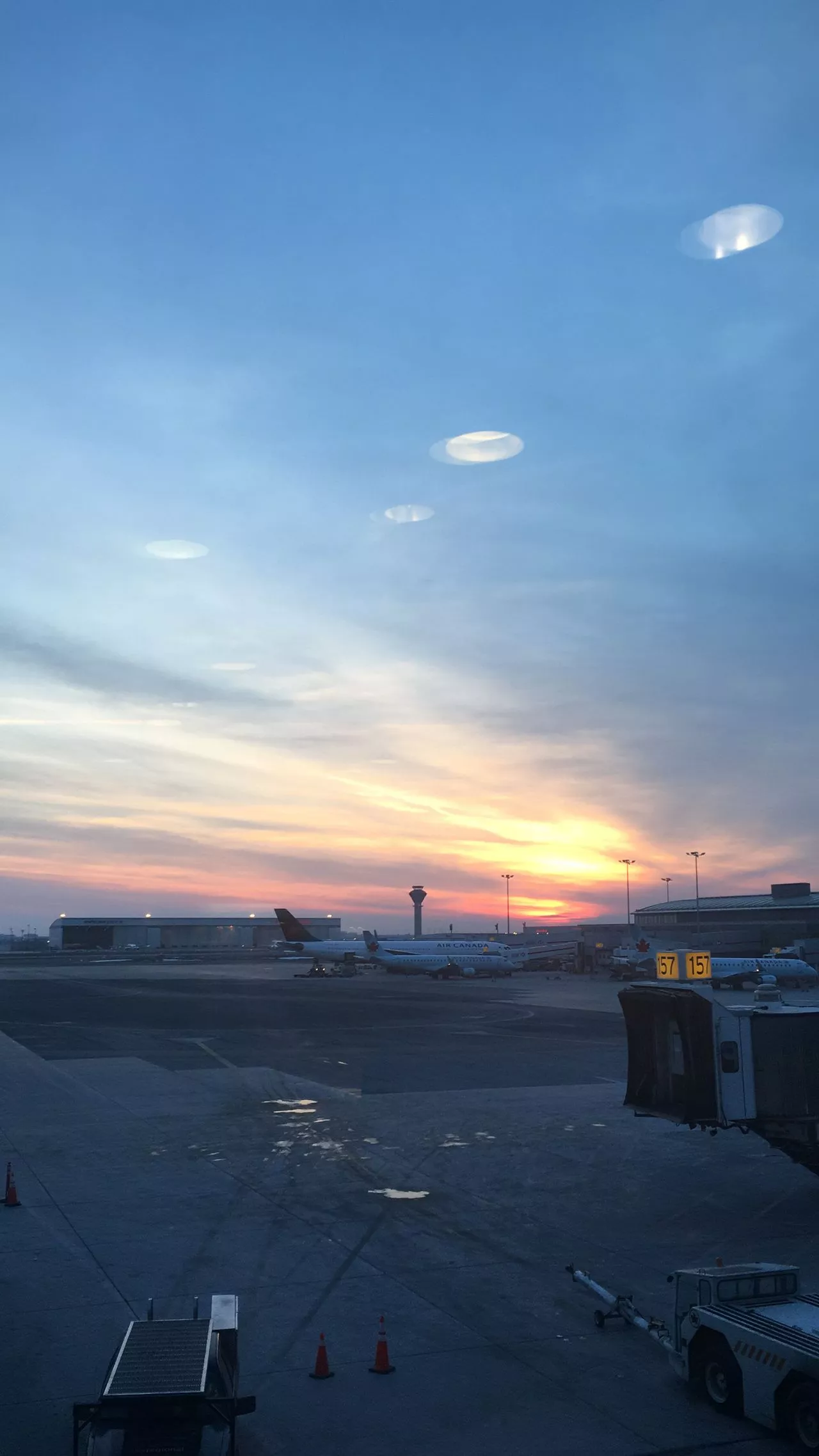 Air Canada flight from Toronto