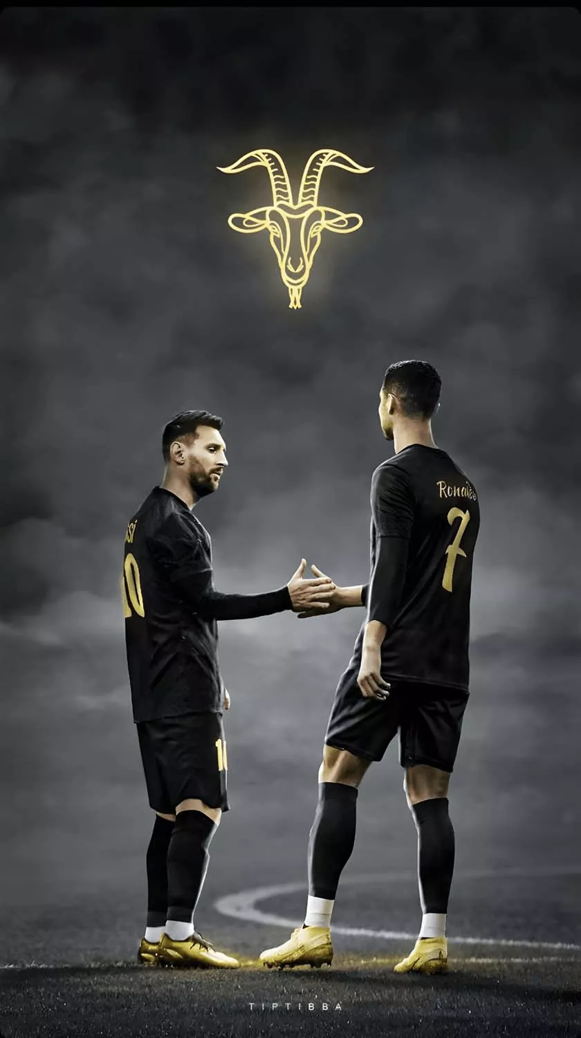 Ronaldo and Messi iPhone Wallpaper 4K